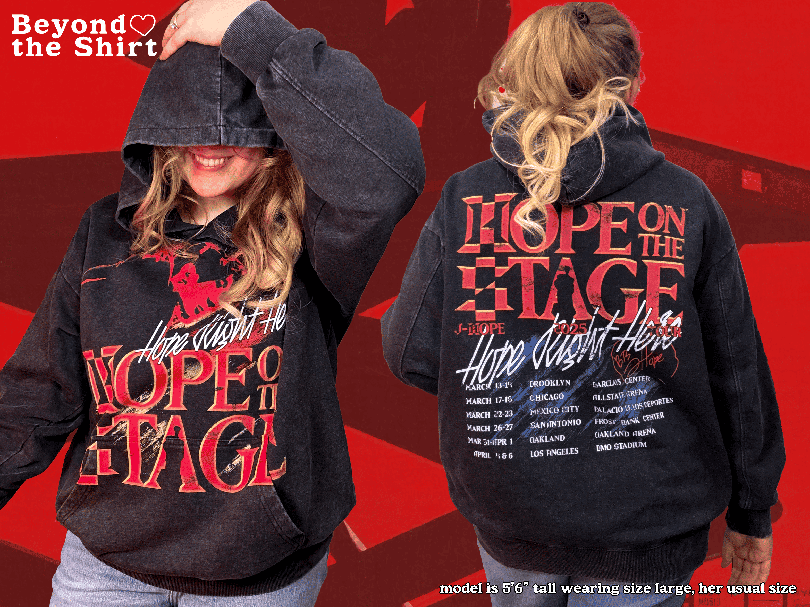 J-Hope Hope on the Stage Tour Shirt Concert
