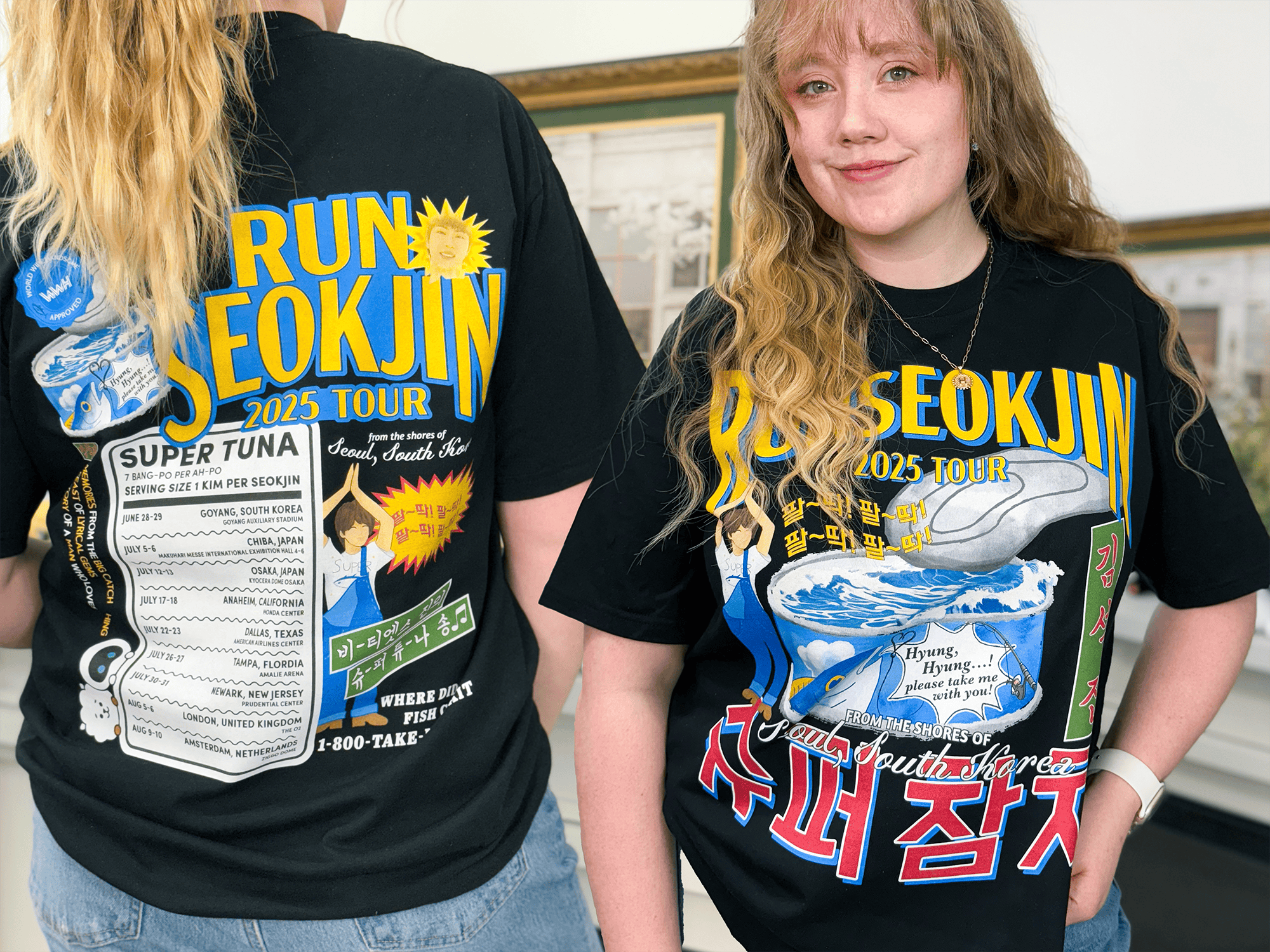 Run Seokjin Tour Shirt