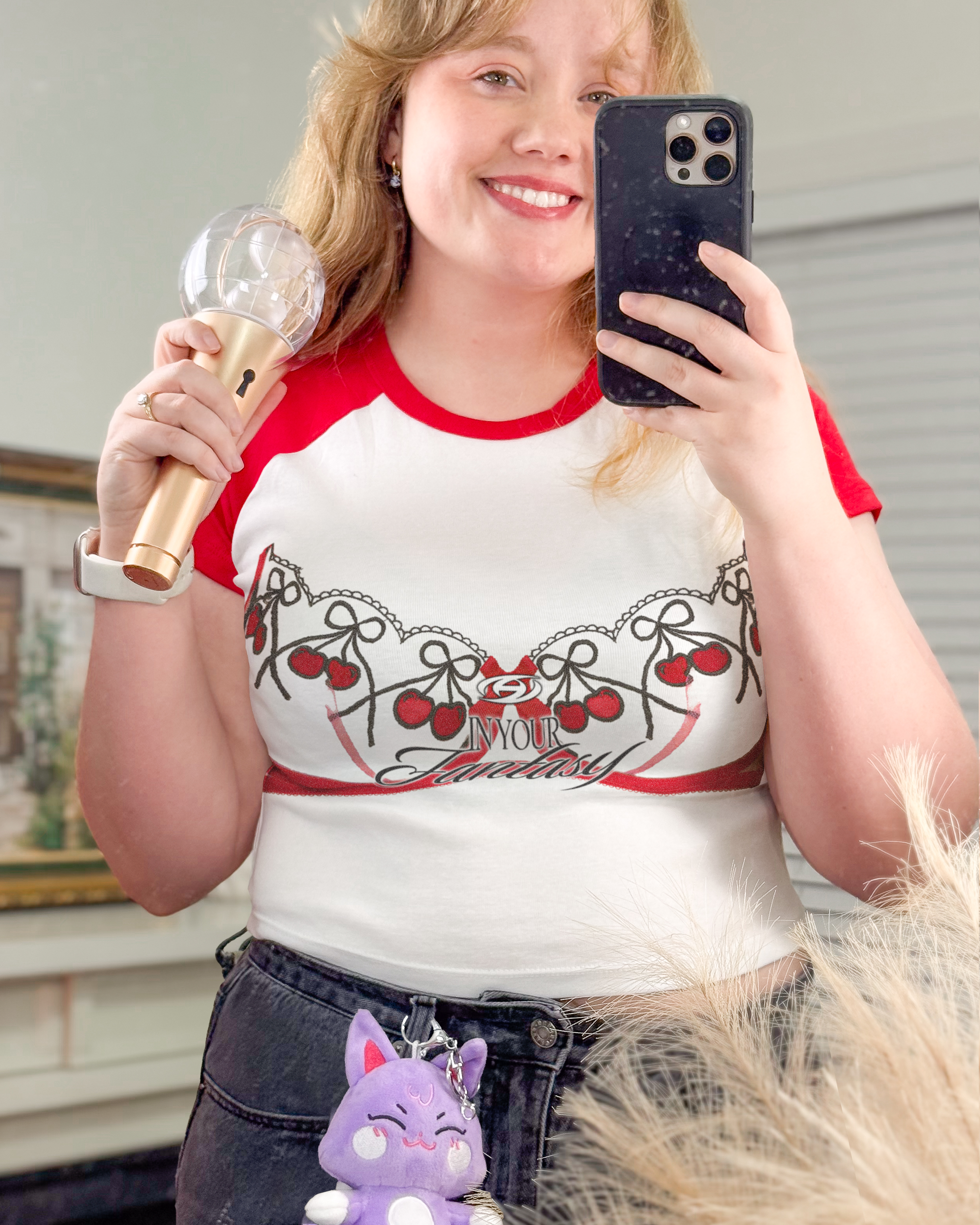 Ateez Fantasy Bra Crop Tee