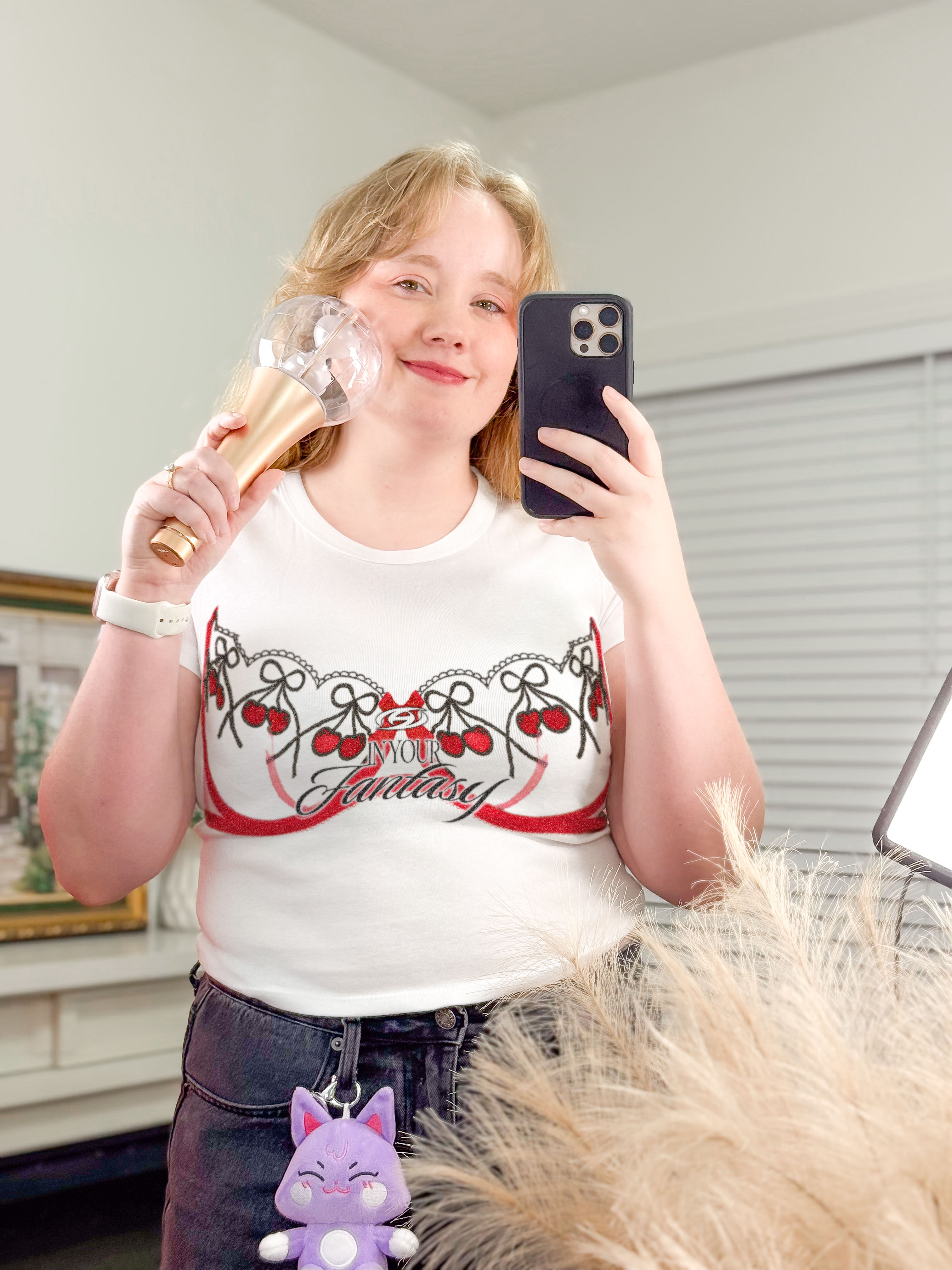 Ateez Fantasy Bra Crop Tee