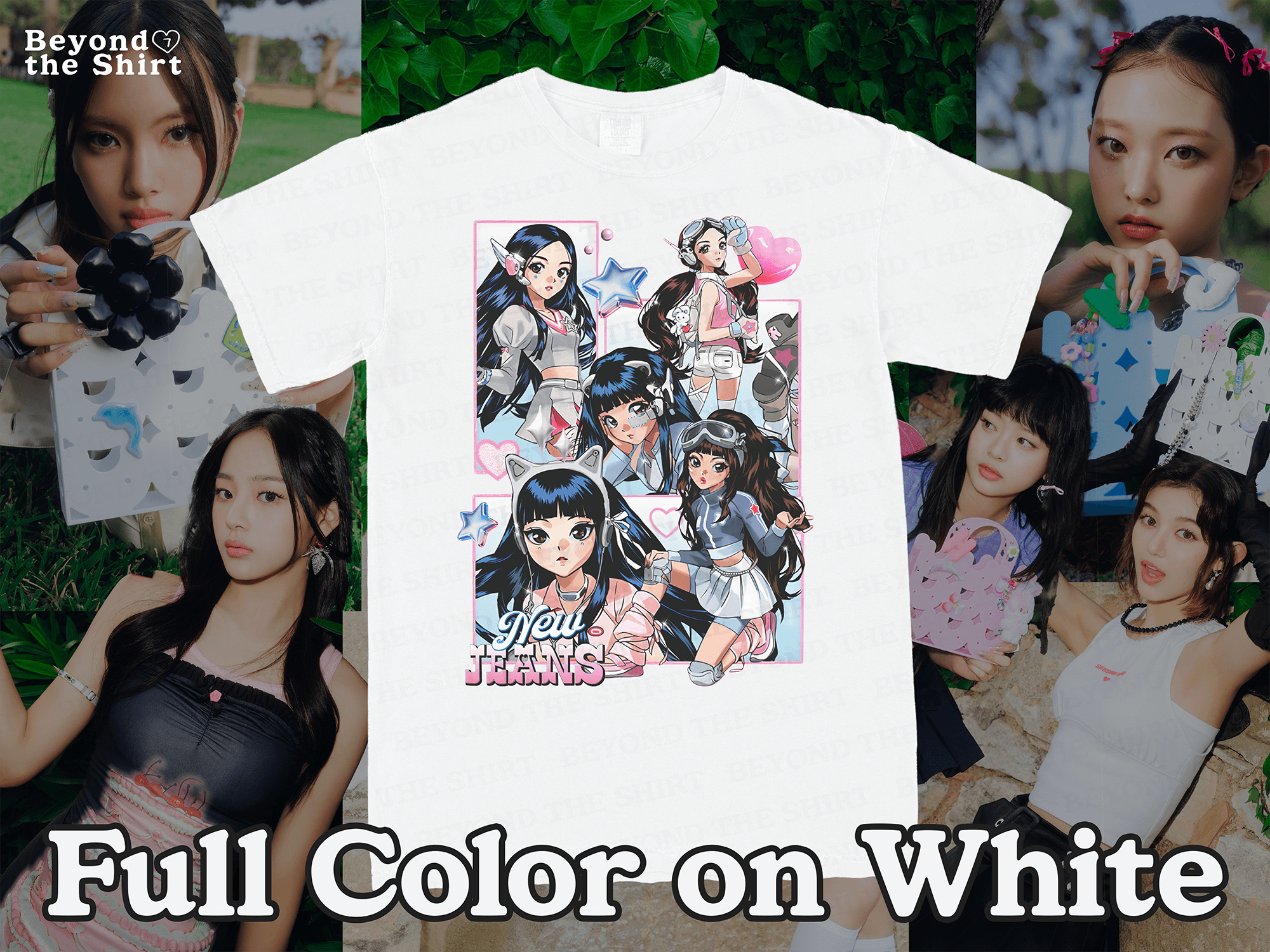 NewJeans Anime Shirt 2nd EP 'Get Up' Shirts ASAP – Beyond The Shirt