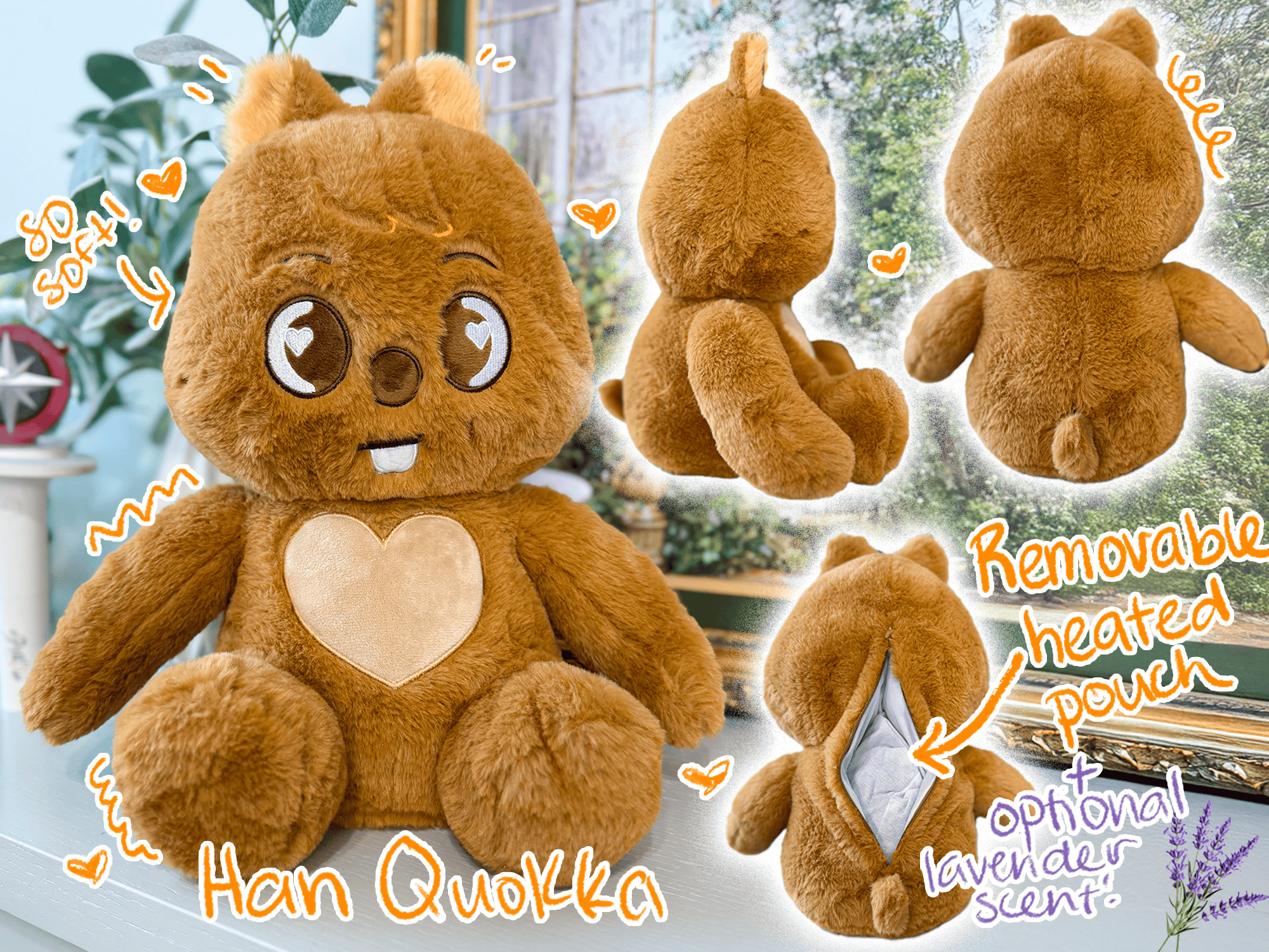 SKZOO Heated Plushies