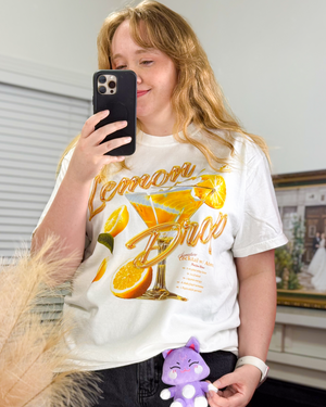 Ateez Lemon Drop T-Shirt and Crop