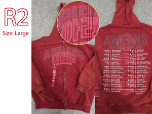 B Grade Rack - Arirang Norigae Purple & Red Zip Up