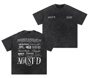 D-Day Tracklist Agust D Shirt