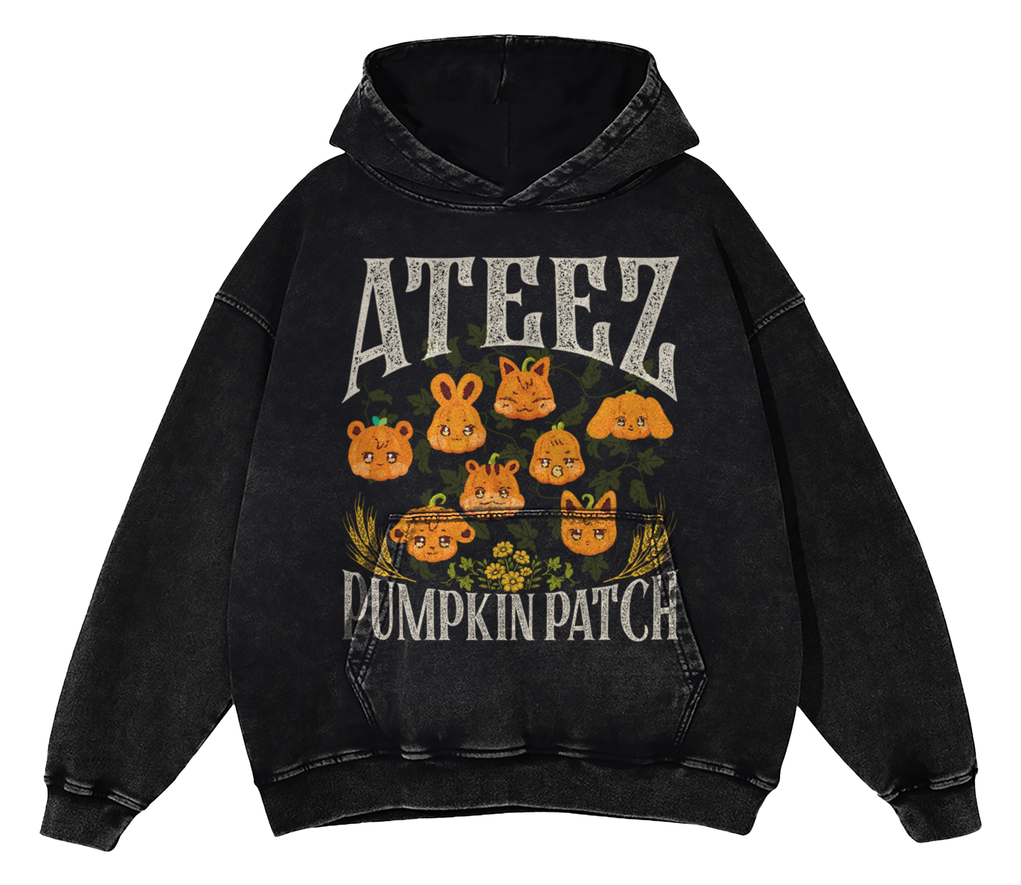 ATEEZ×ANITEEZ HOODIE Aniteez Pumpkin Fall T-Shirts and Hoodie – Beyond The Shirt