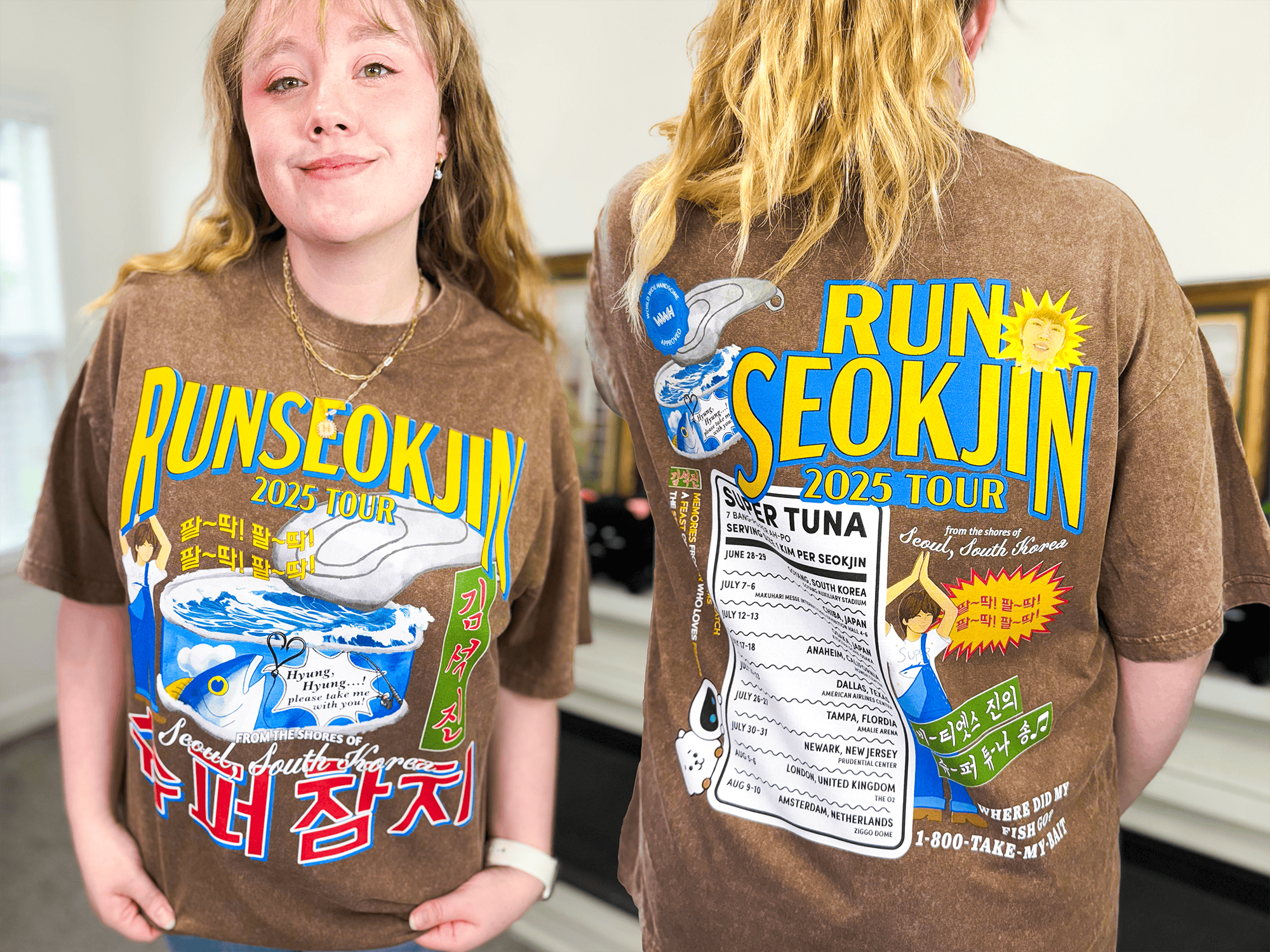 Run Seokjin Tour Shirt