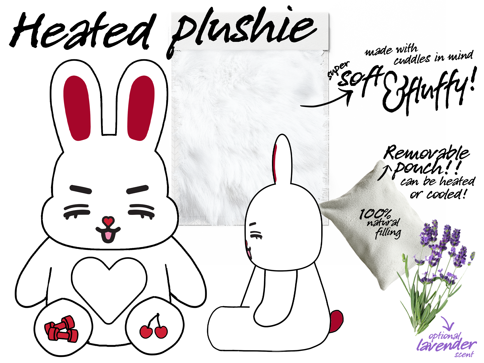 Kimja & Foxdungee Heated Plushies