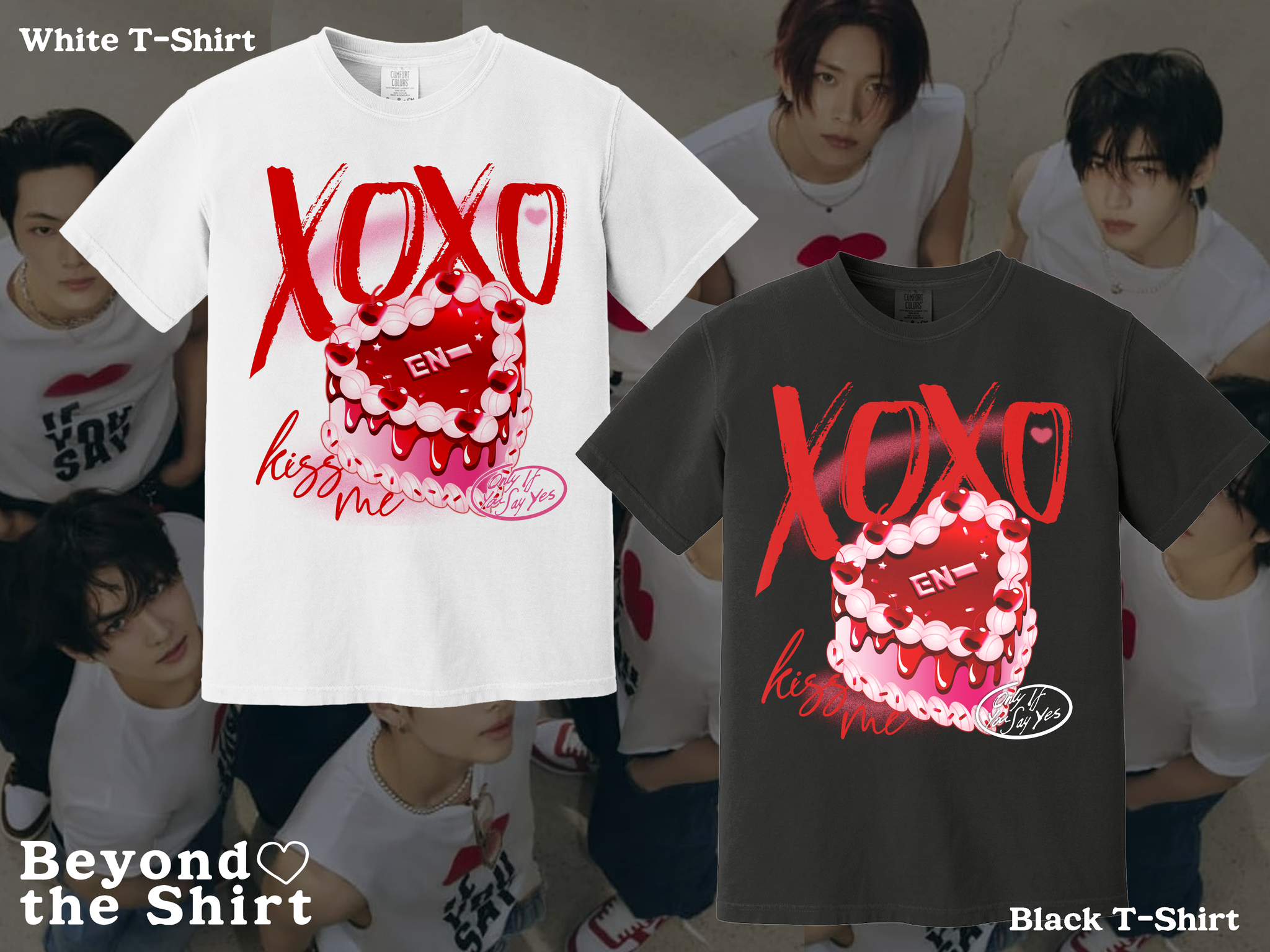 Enhypen XO Only if you Say Yes Shirts and Sweatshirts – Beyond The