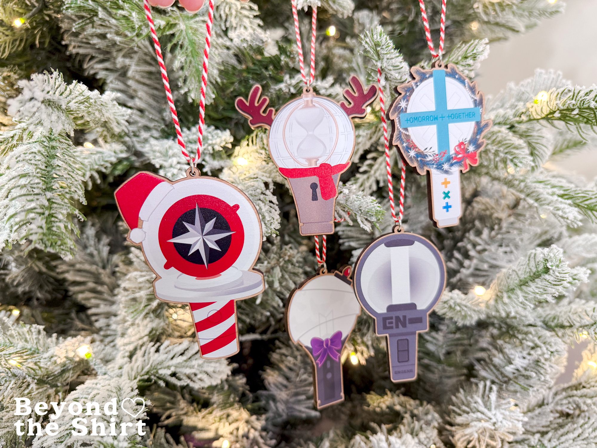 Kpop Wooden Ornaments - In stock