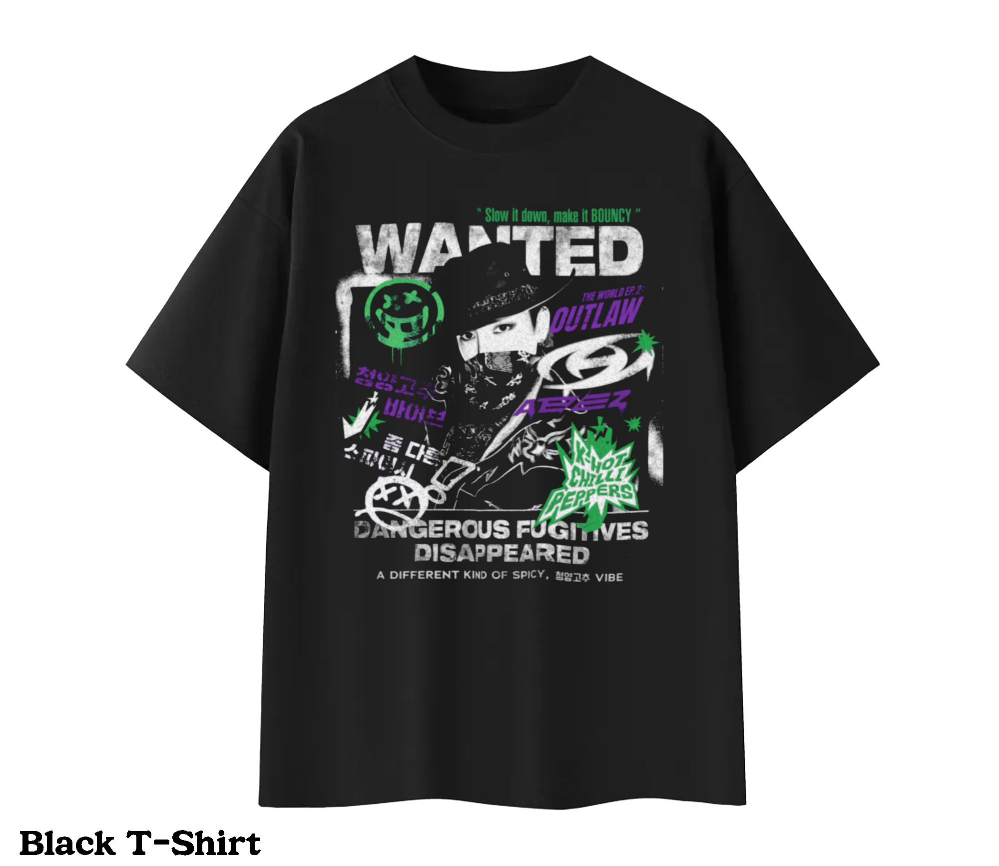 Ateez Bouncy Wanted Poster Shirts & Hoodies
