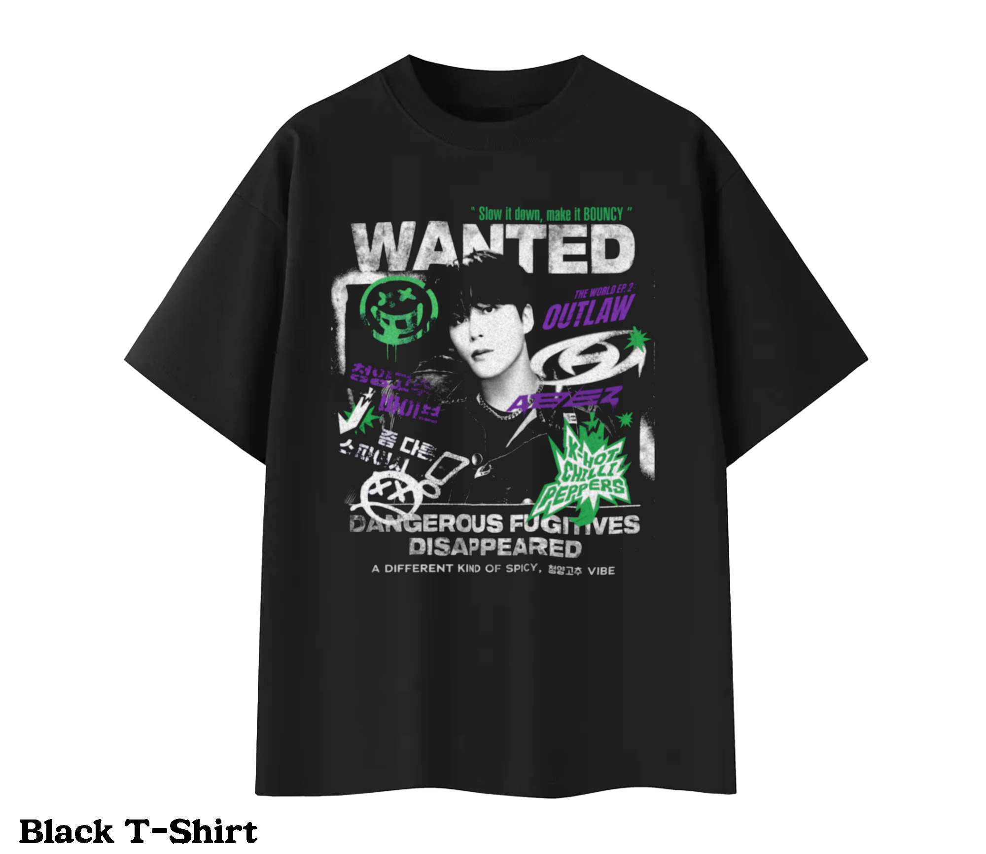 Ateez Bouncy Wanted Poster Shirts & Hoodies