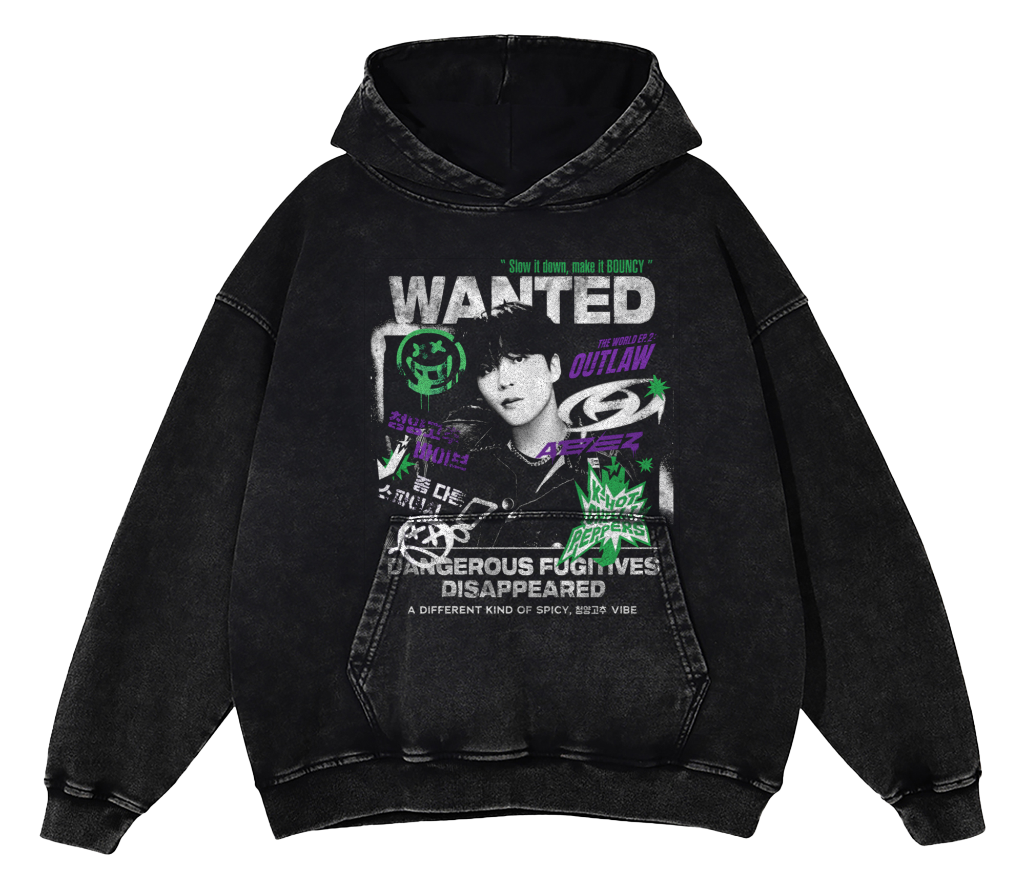 Ateez Bouncy Wanted Poster Shirts & Hoodies