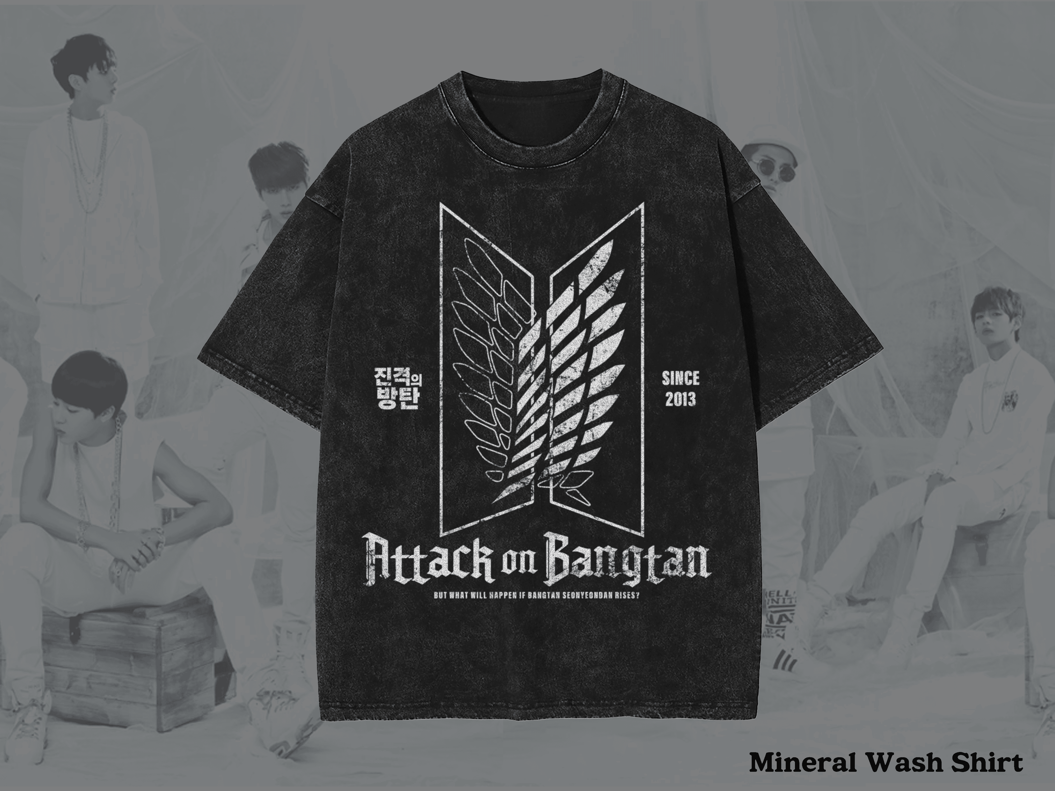 Attack on Bangtan Shirts and Hoodies