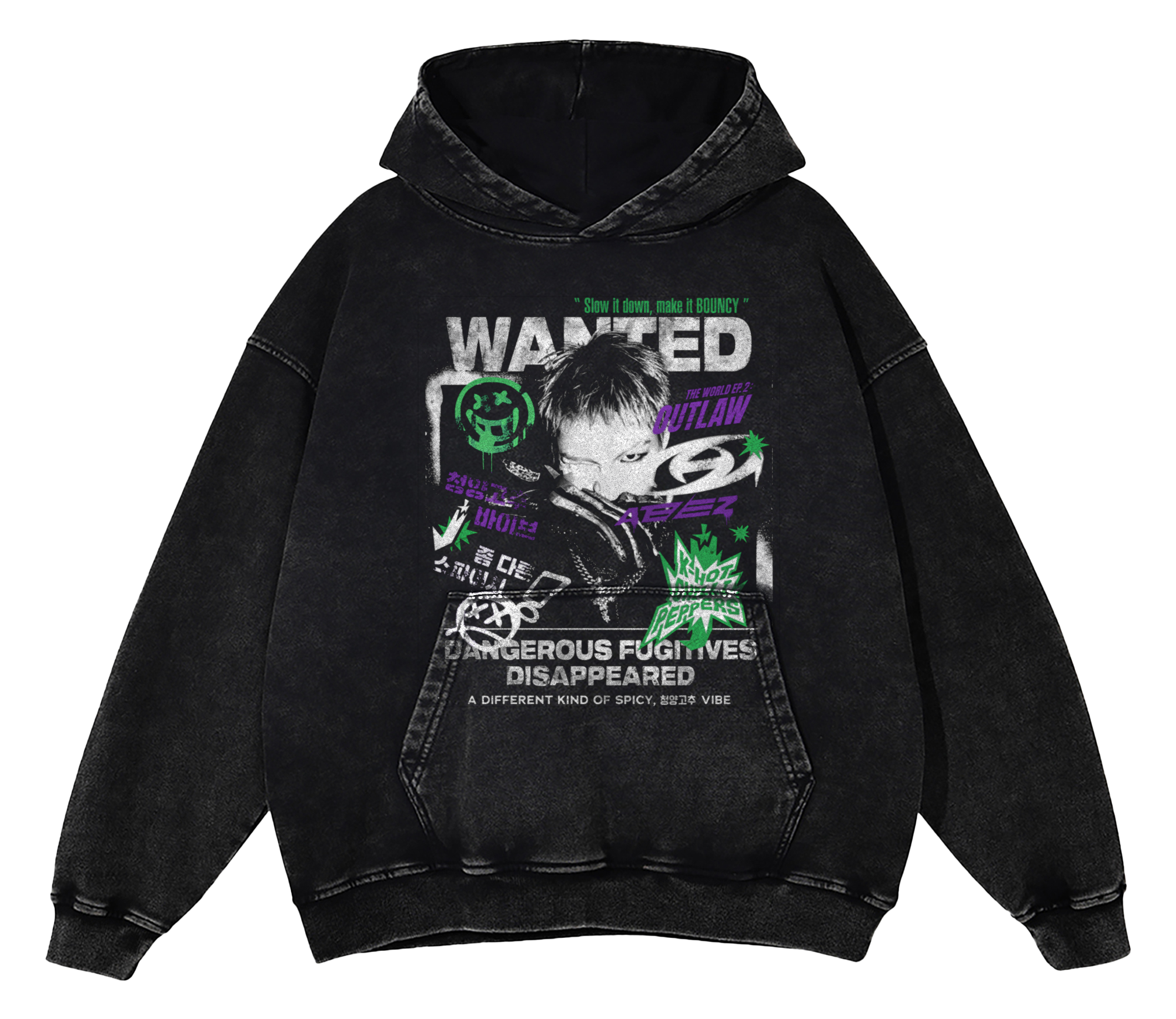 Ateez Bouncy Wanted Poster Shirts & Hoodies