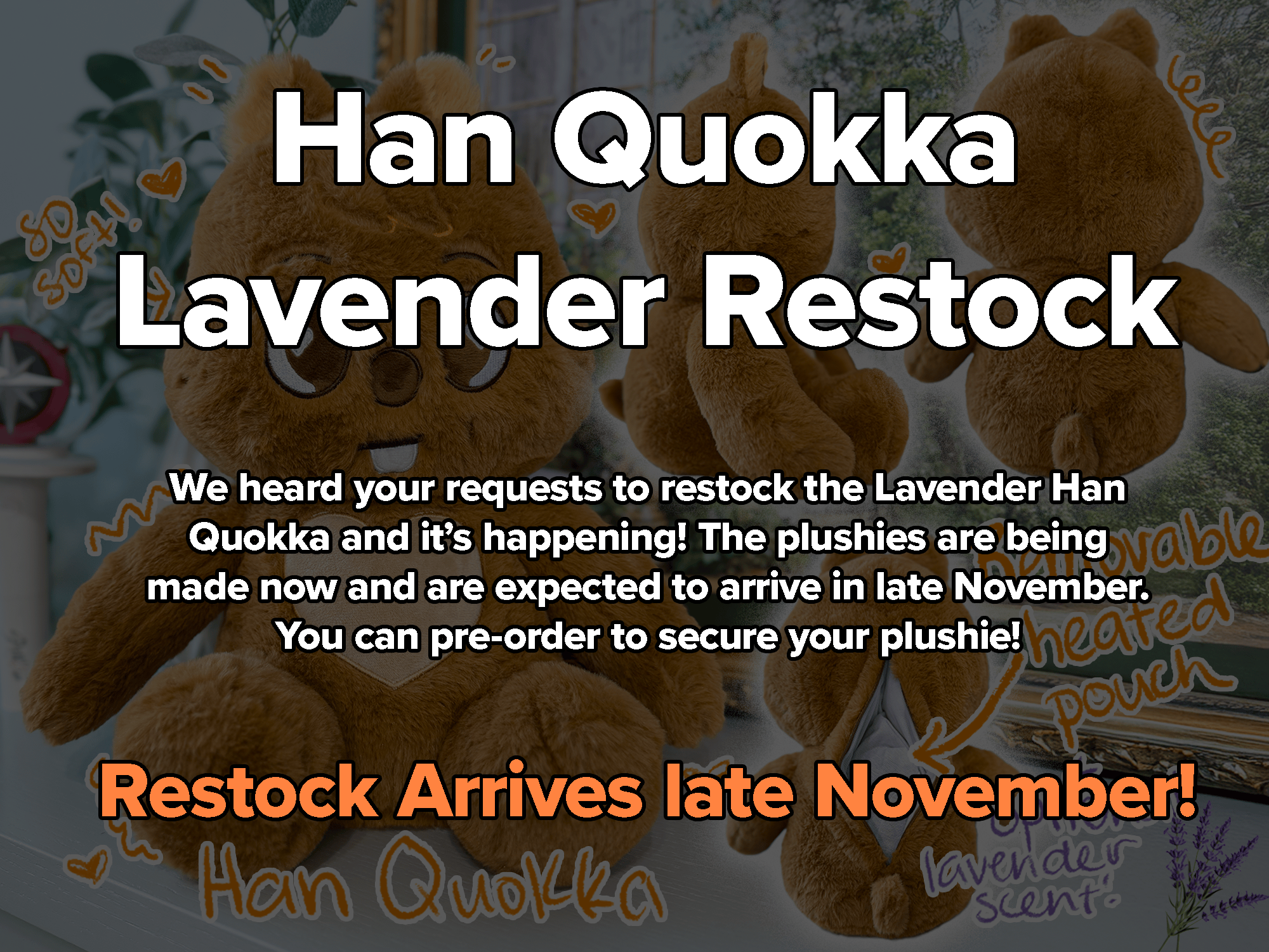 SKZOO Heated Plushies