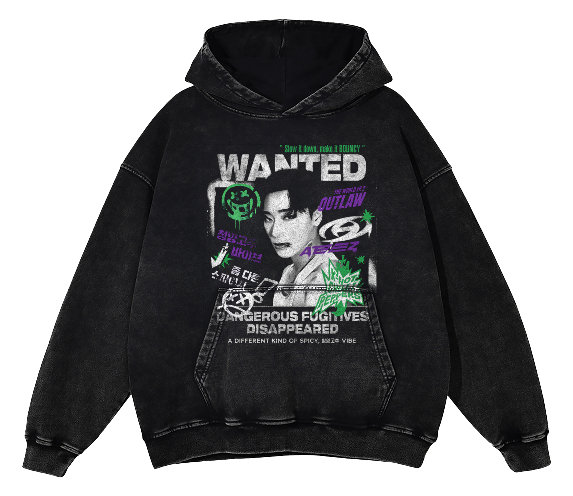 Ateez Bouncy Wanted Poster Shirts & Hoodies