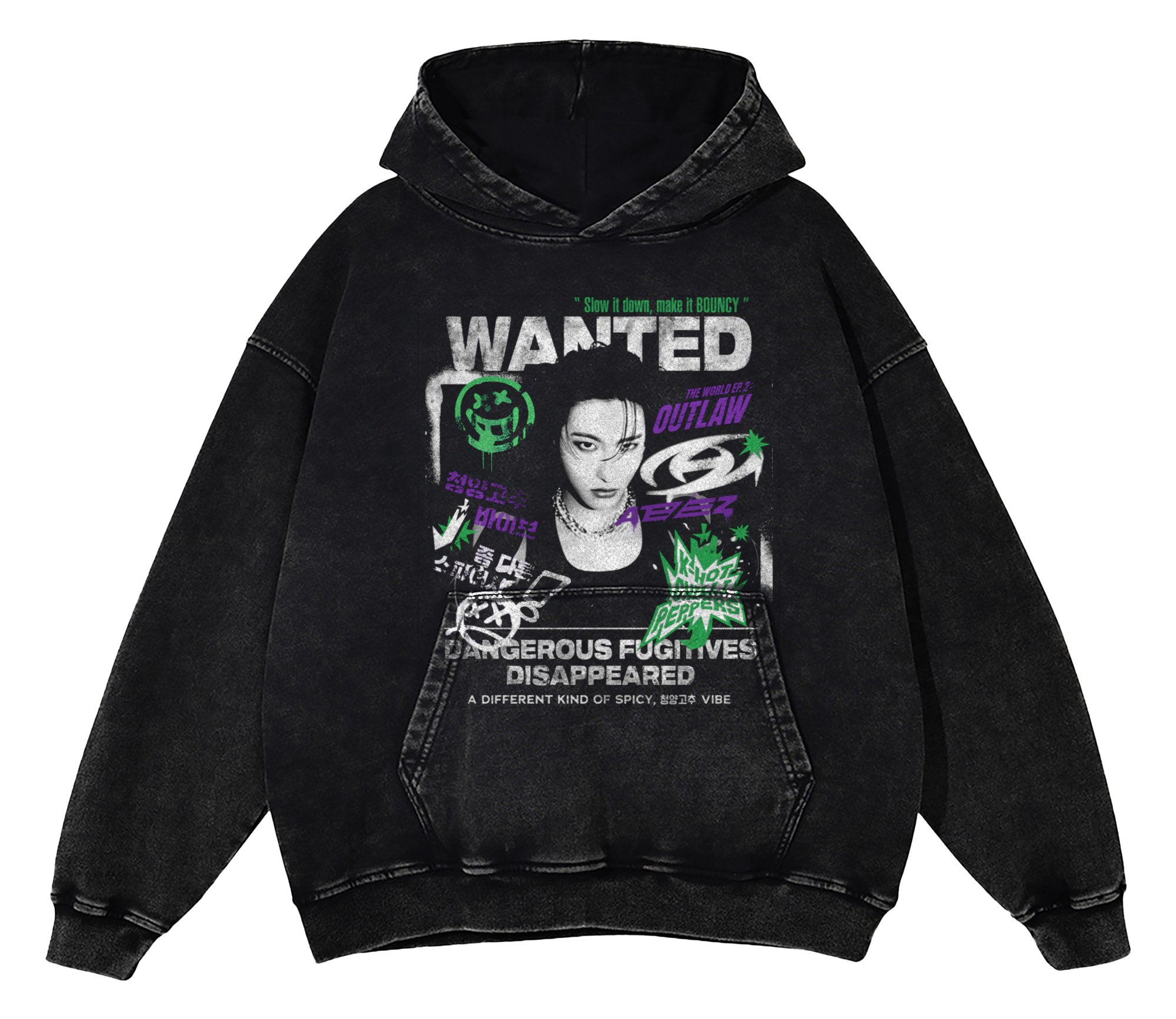 Ateez Bouncy Wanted Poster Shirts & Hoodies