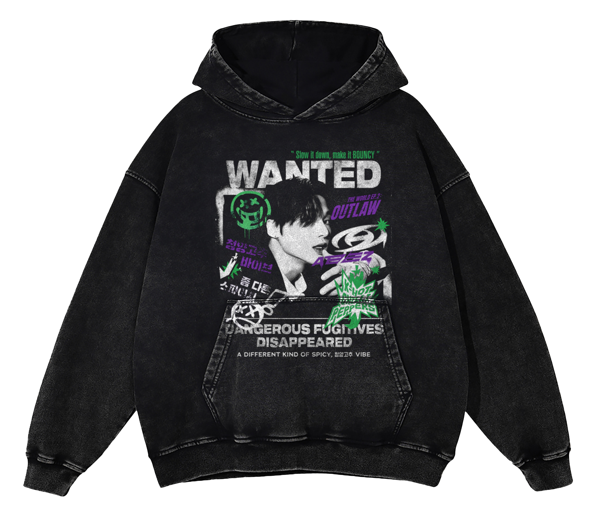 Ateez Bouncy Wanted Poster Shirts & Hoodies