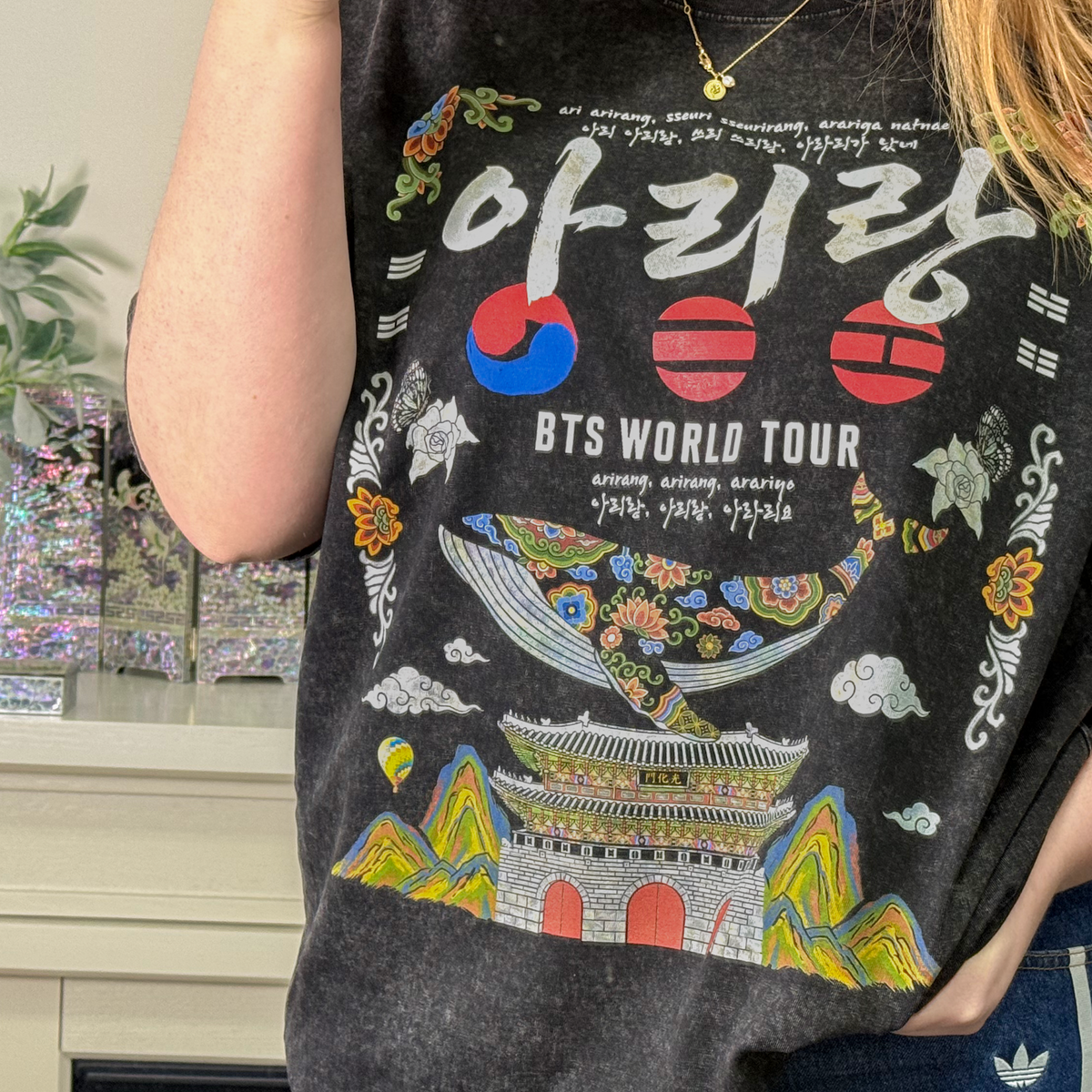 BTS Arirang Tour 2026 Mineral Wash T-Shirt – Beyond The Shirt