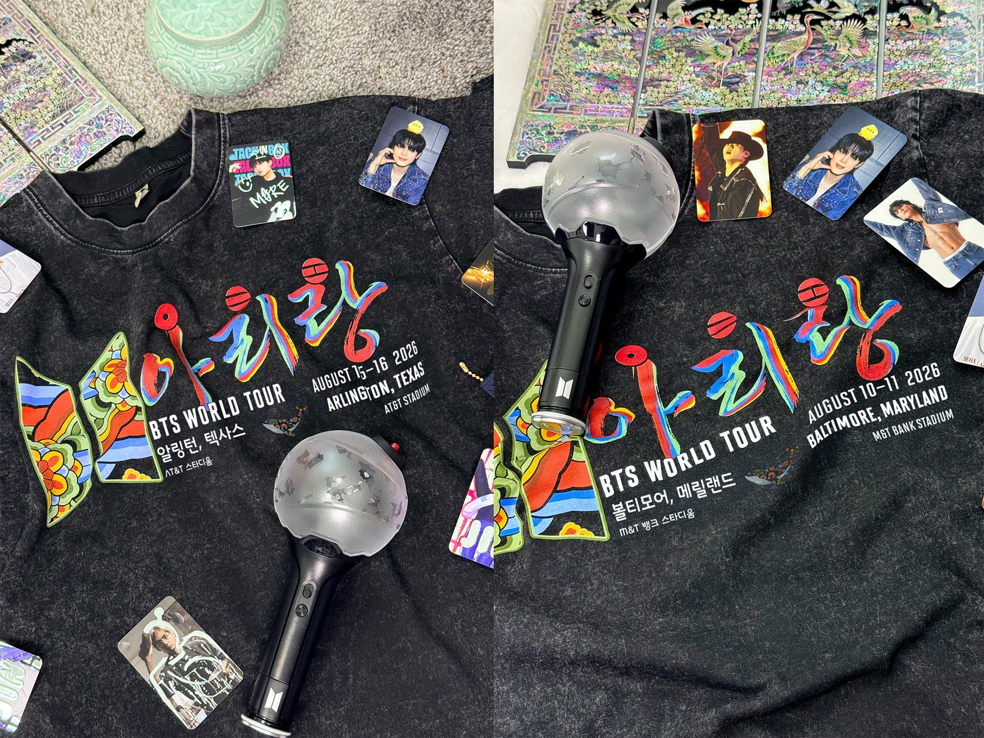 BTS Arirang City Tour Mineral Wash T-Shirt – Beyond The Shirt