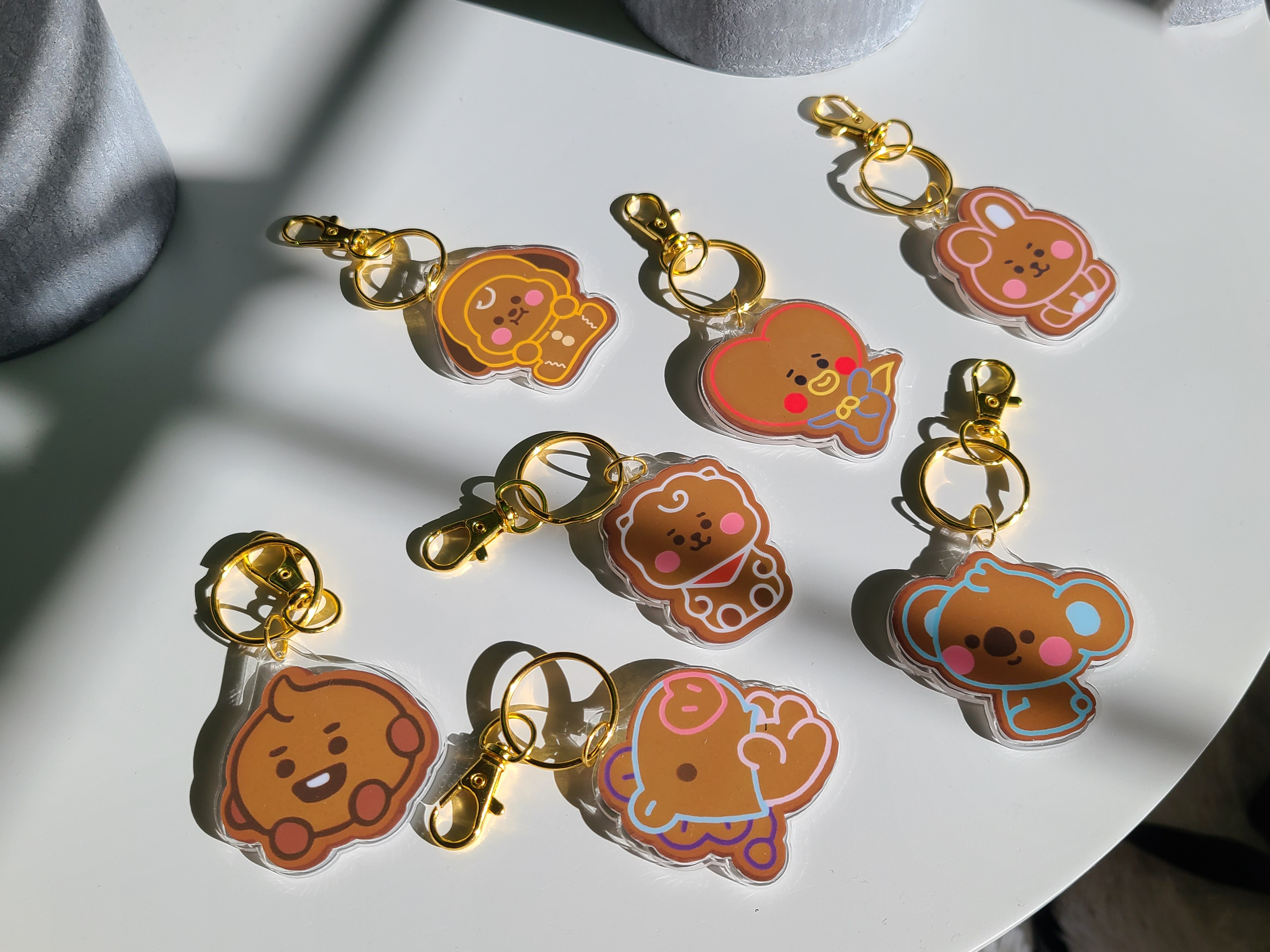 Mystery Box BTS Keychains and Pins!