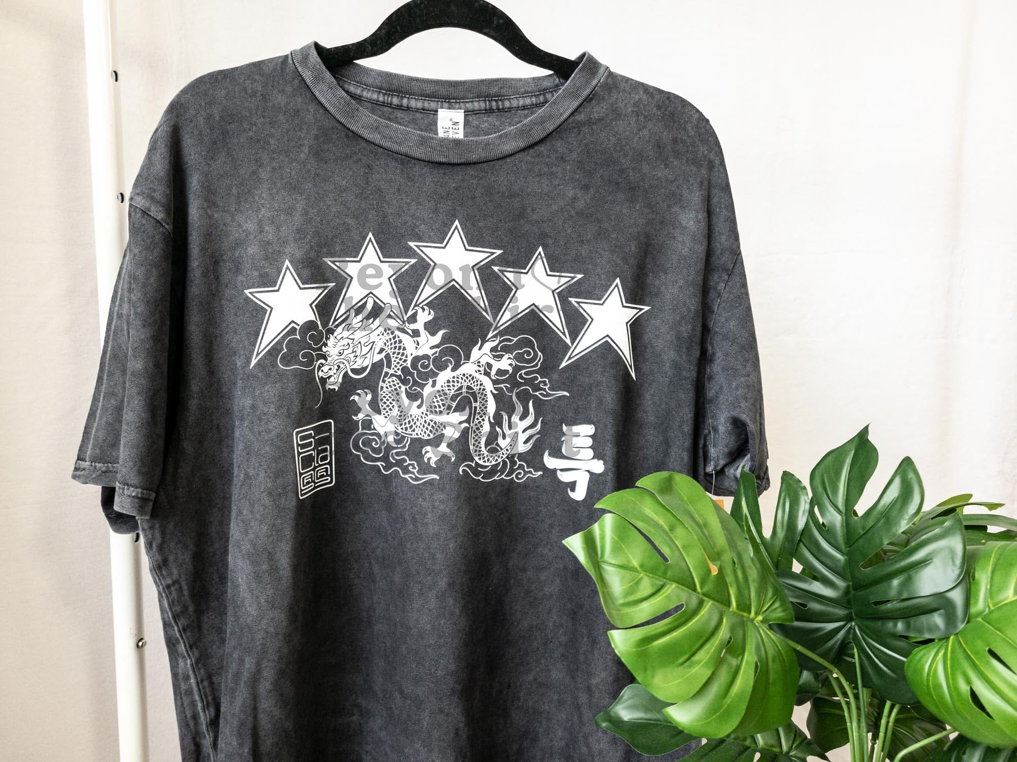 SKZ ★★★★★ Dragon Shirt - 특 스트레이키즈 Five Star Stray Kids