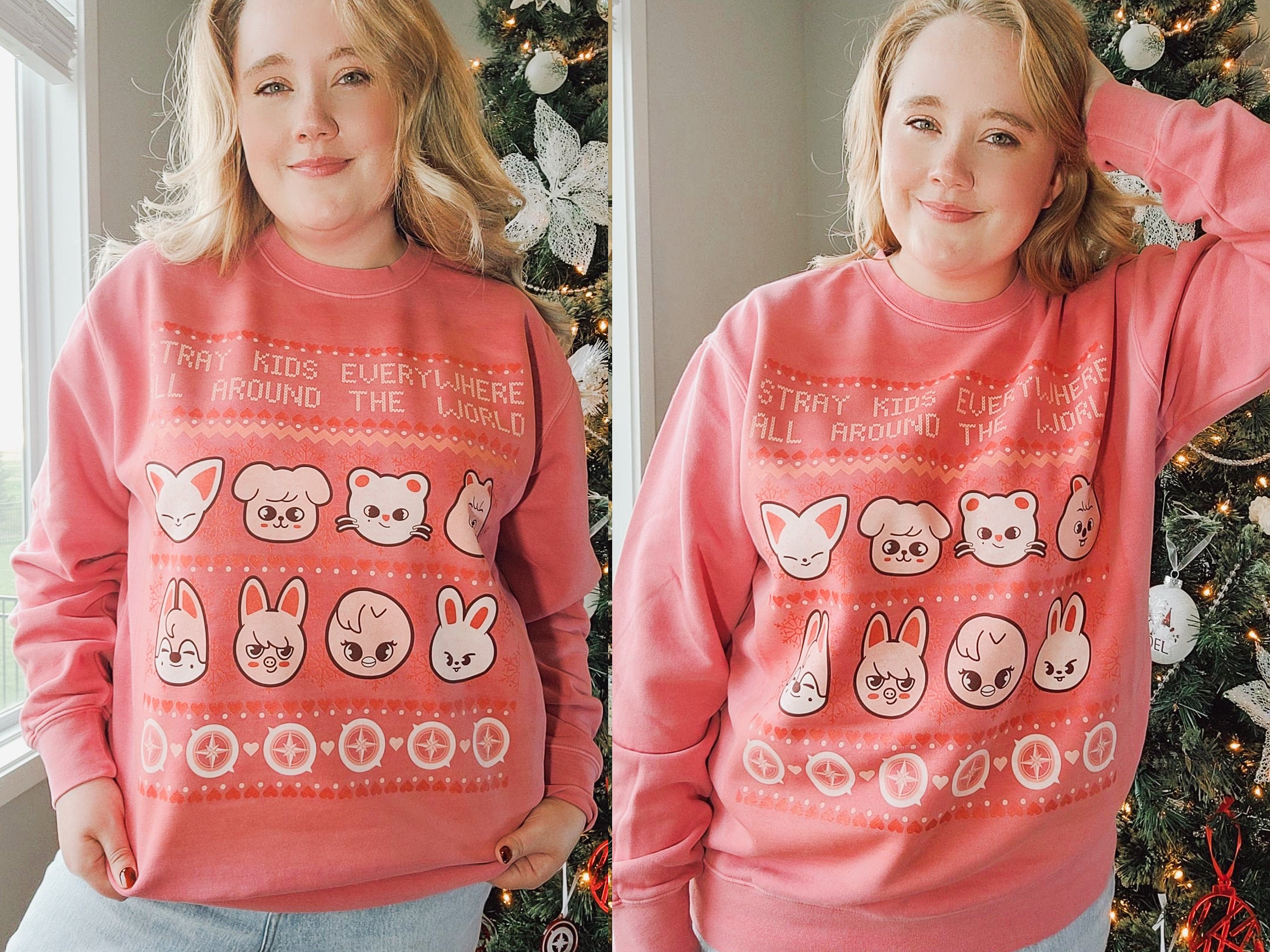 SKZOO Stray Kids Christmas Sweatshirt - Limited Time!