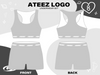 Ateez Simple Grey Underwear Set PRE ORDER (read description for details)