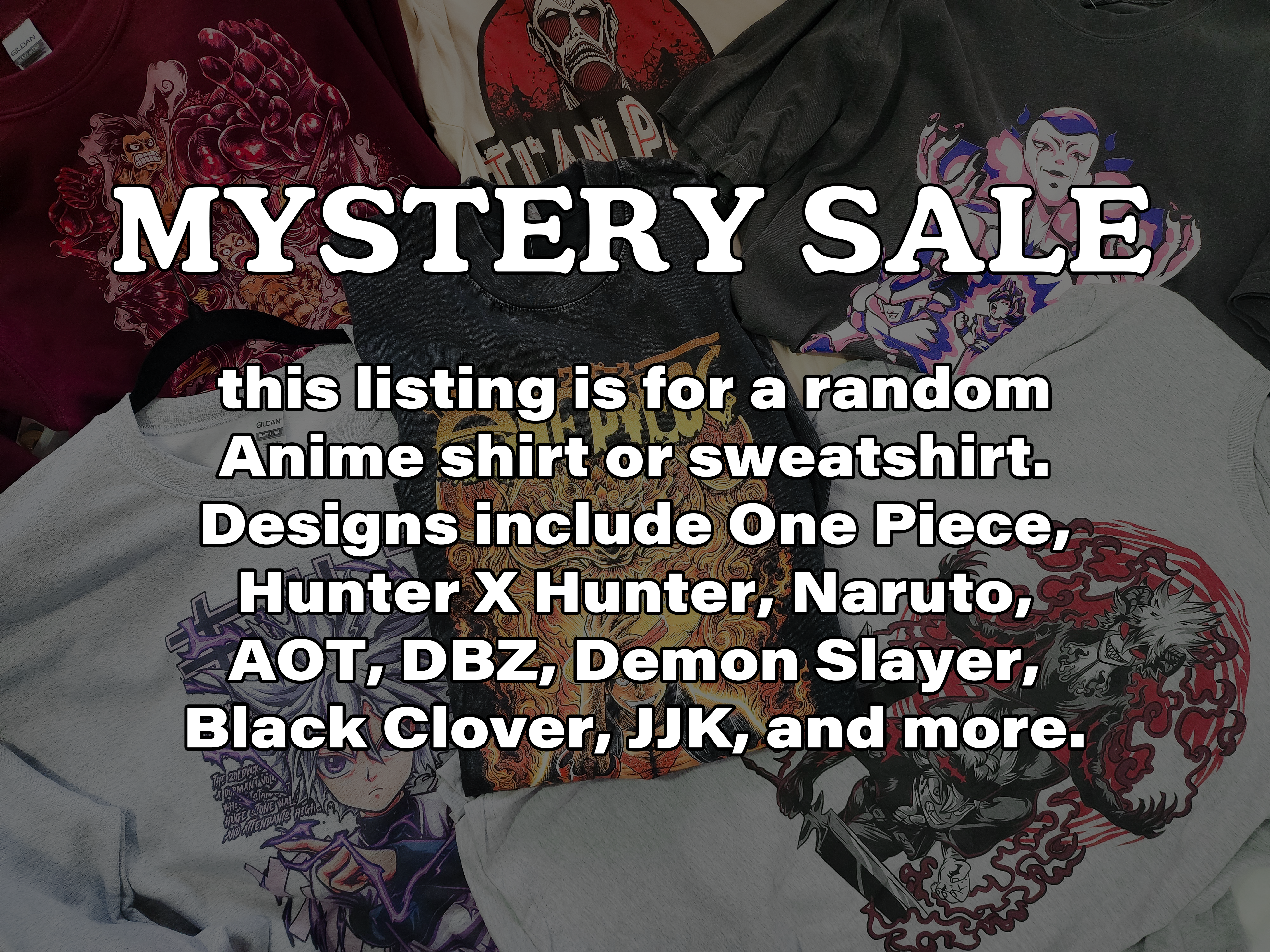 Anime Mystery Shirt & Sweatshirt
