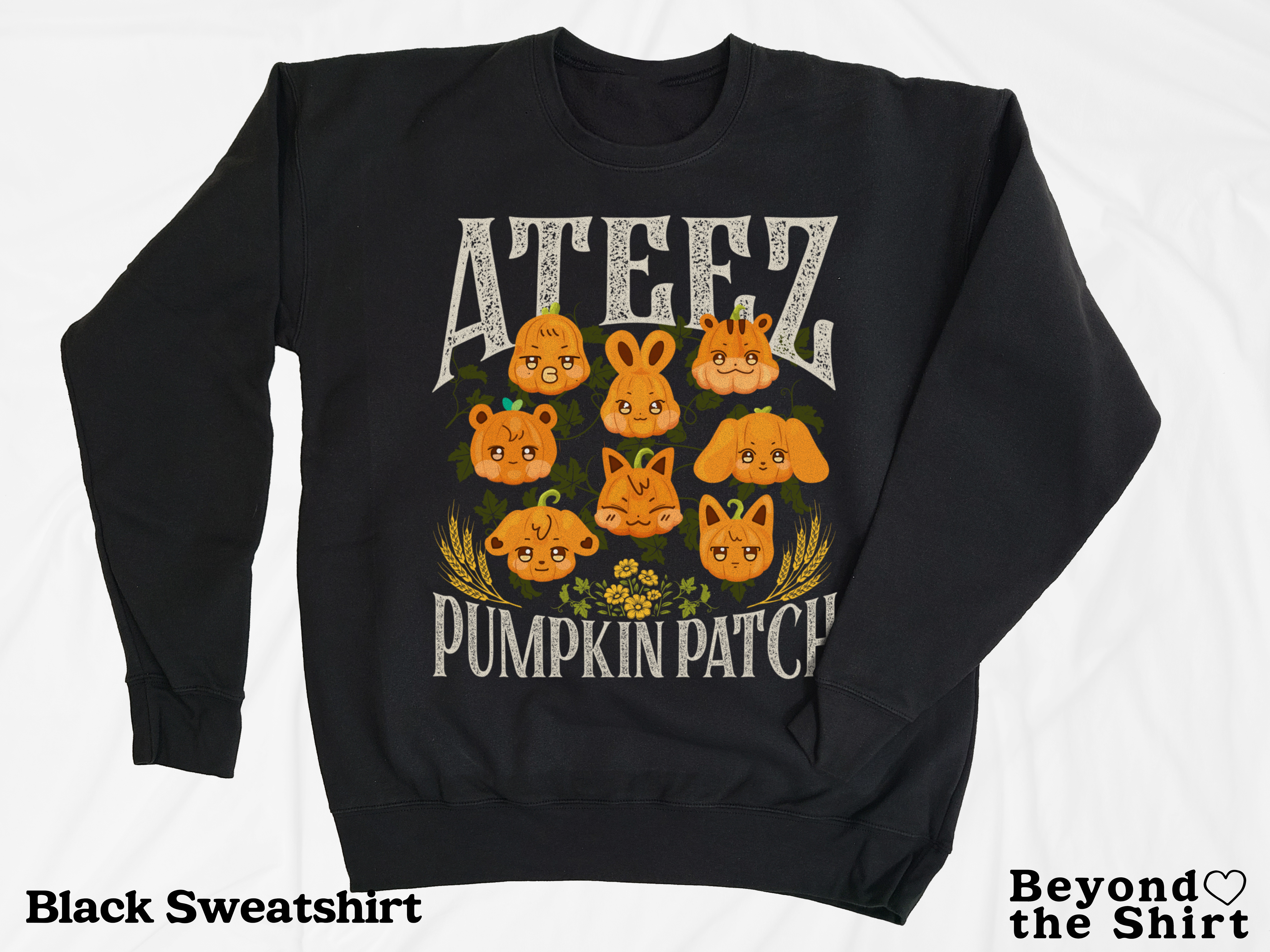 Aniteez Pumpkin Fall Halloween T-Shirts and Sweatshirts