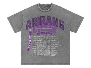 Arirang Norigae Tour Grey Wash Shirt and Hoodie  [ARCHIVE]
