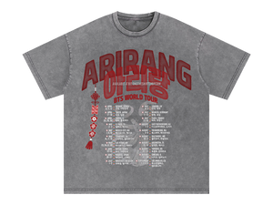 Arirang Norigae Tour Grey Wash Shirt and Hoodie – Beyond The Shirt