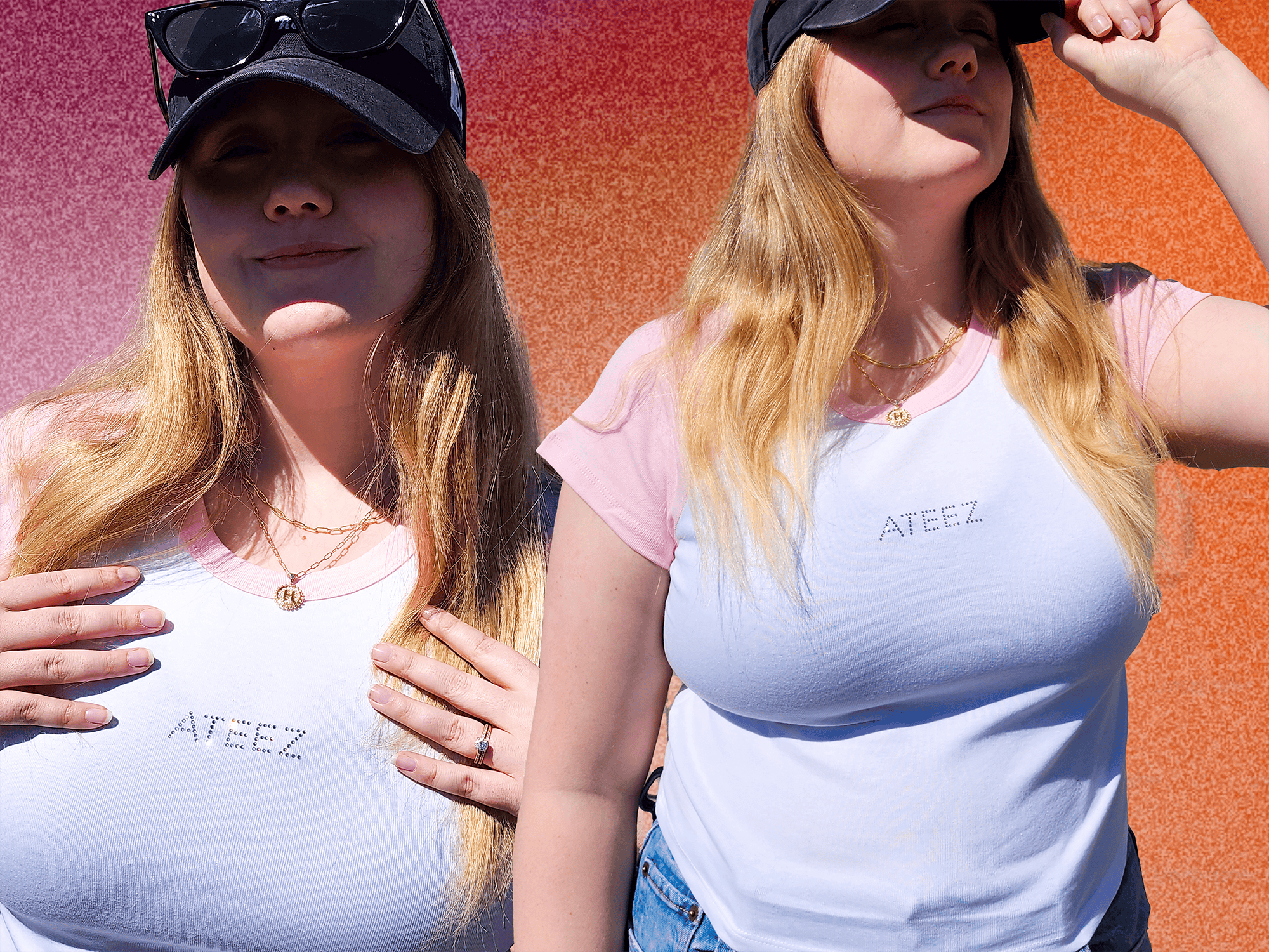 Ateez Rhinestone Baby Tee & Tank Top – Beyond The Shirt