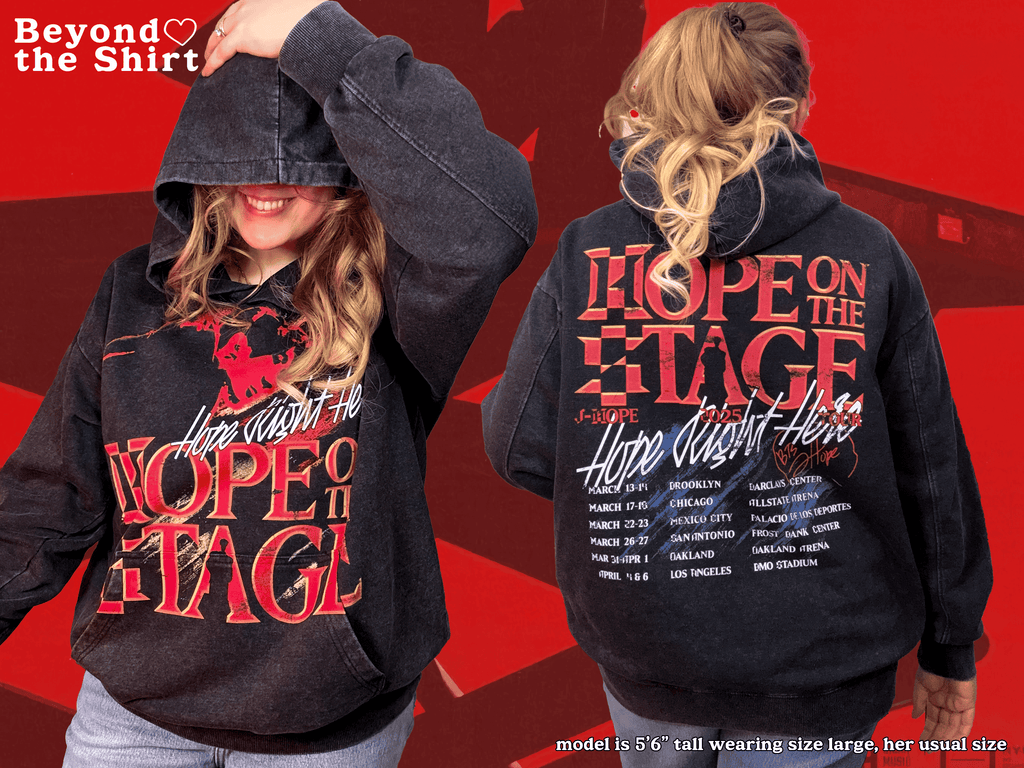 J-Hope Hope on the Stage Tour Shirt Concert – Beyond The Shirt