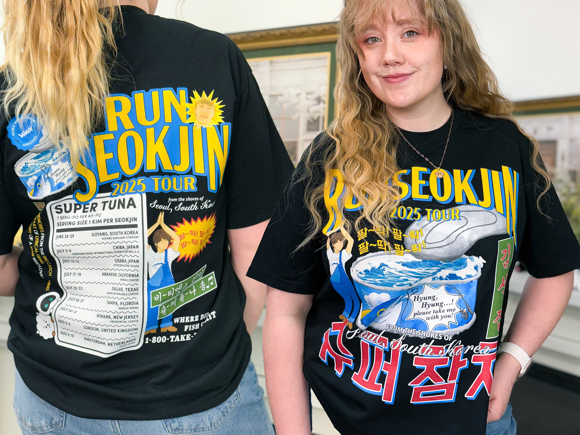 Run Seokjin Tour Shirt