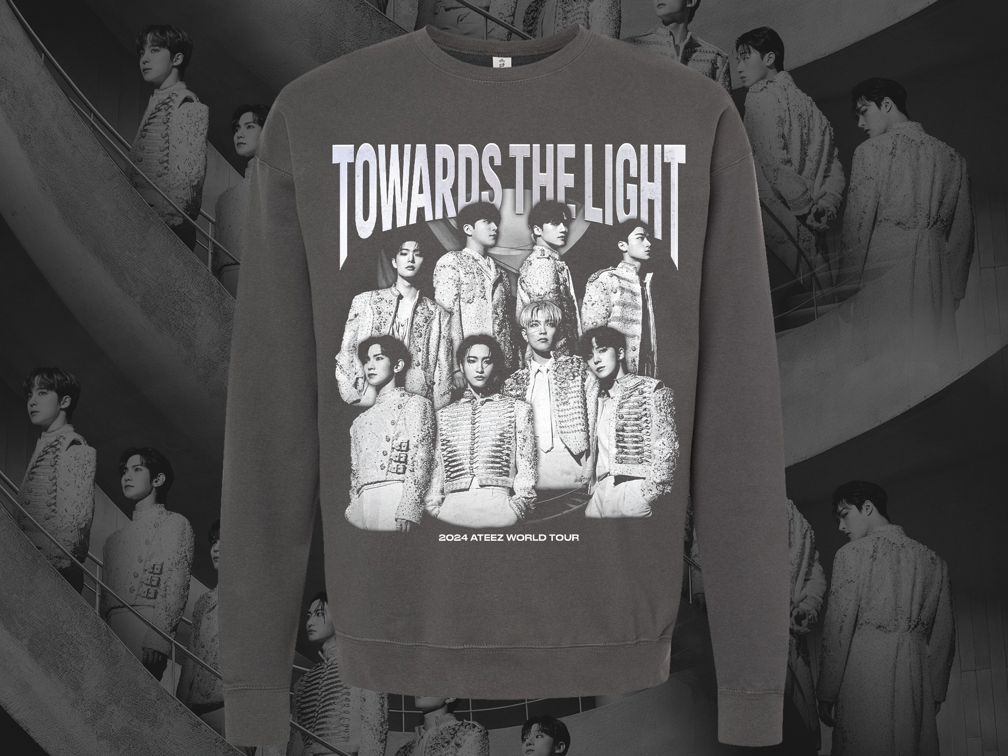 Ateez Towards the Light Tour Shirts and Sweatshirts