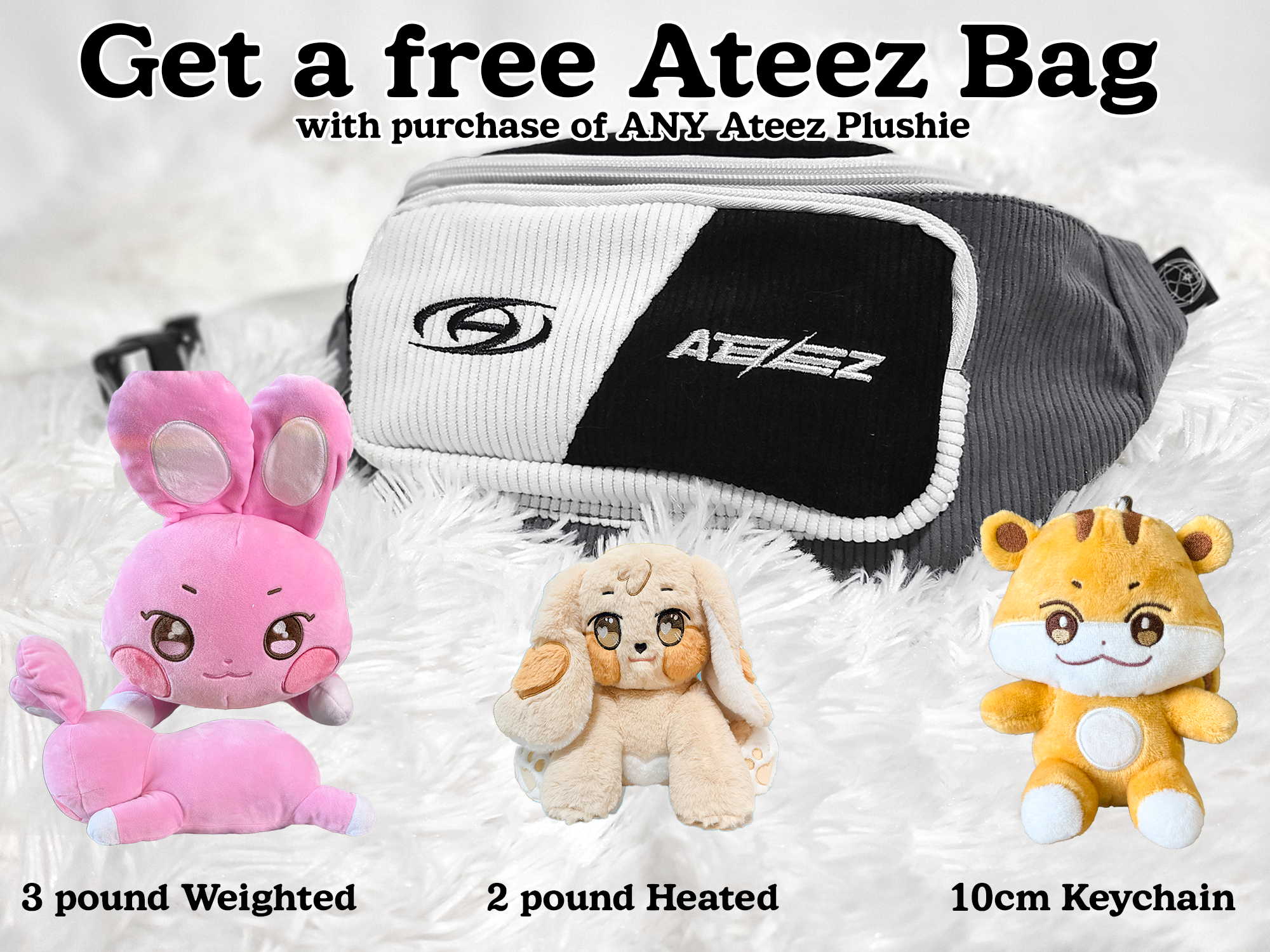 Aniteez Heated Plushies + FREE BAG!