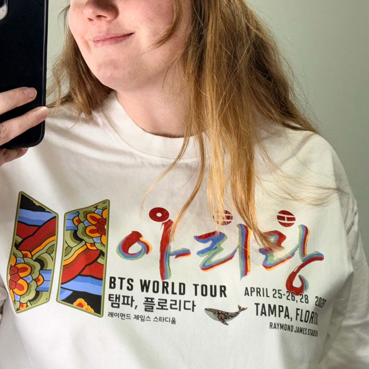 BTS Arirang City Tour Shirt White T-Shirt – Beyond The Shirt