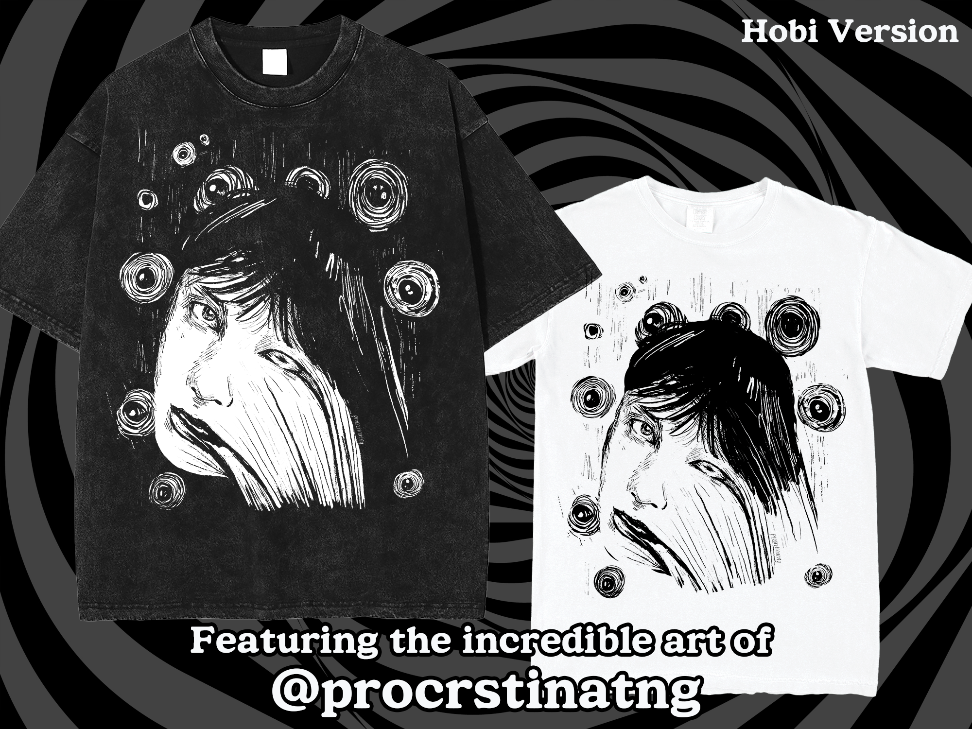 Junji ito Inspired BTS Shirts