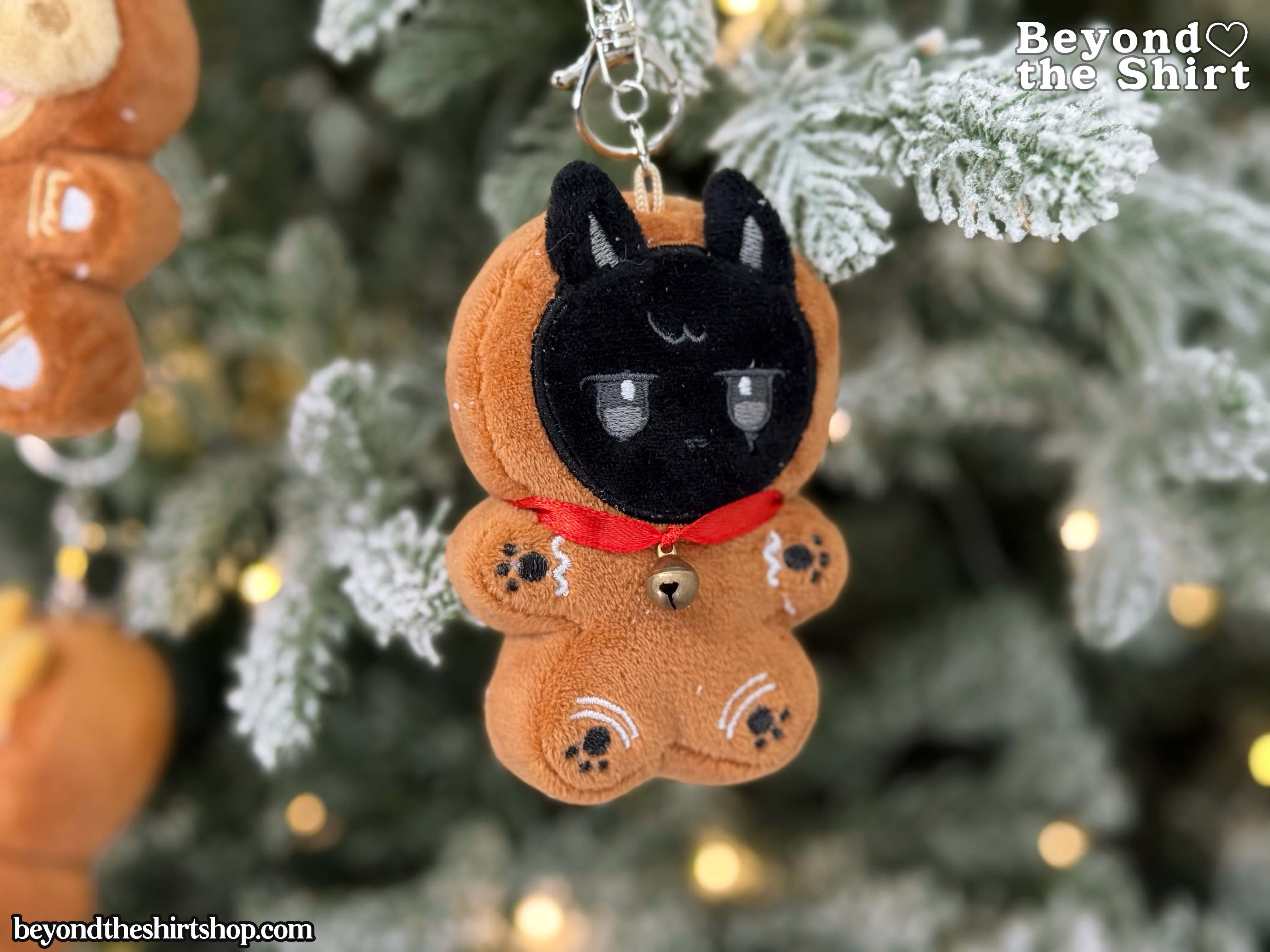 AniTEEZ Gingerbread Plush Christmas Ornaments