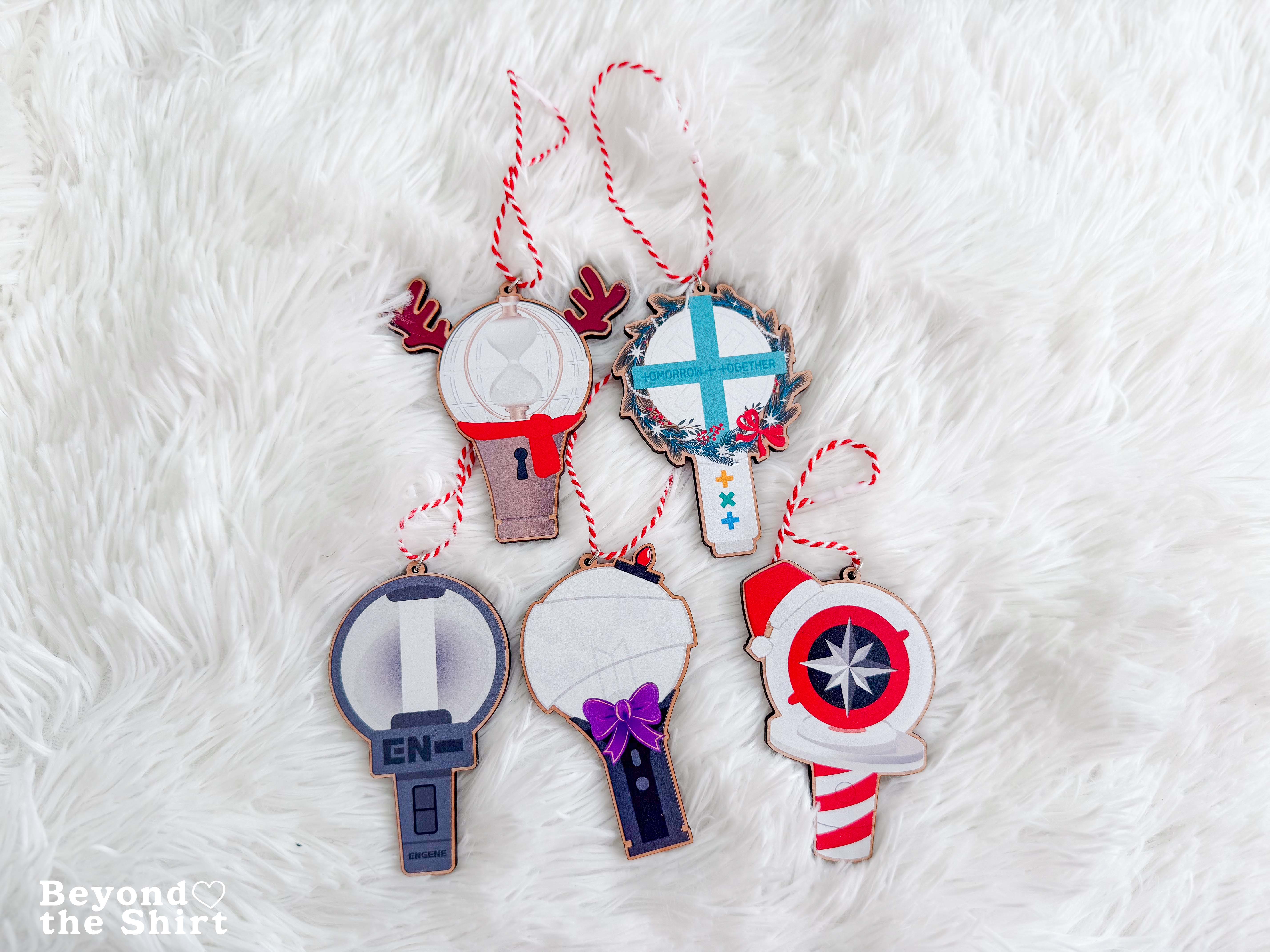 Kpop Wooden Ornaments - In stock