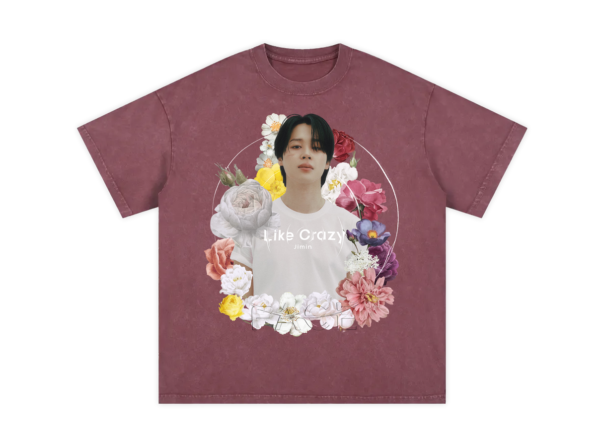 Jimin Like Crazy Flower Shirt [ARCHIVE]
