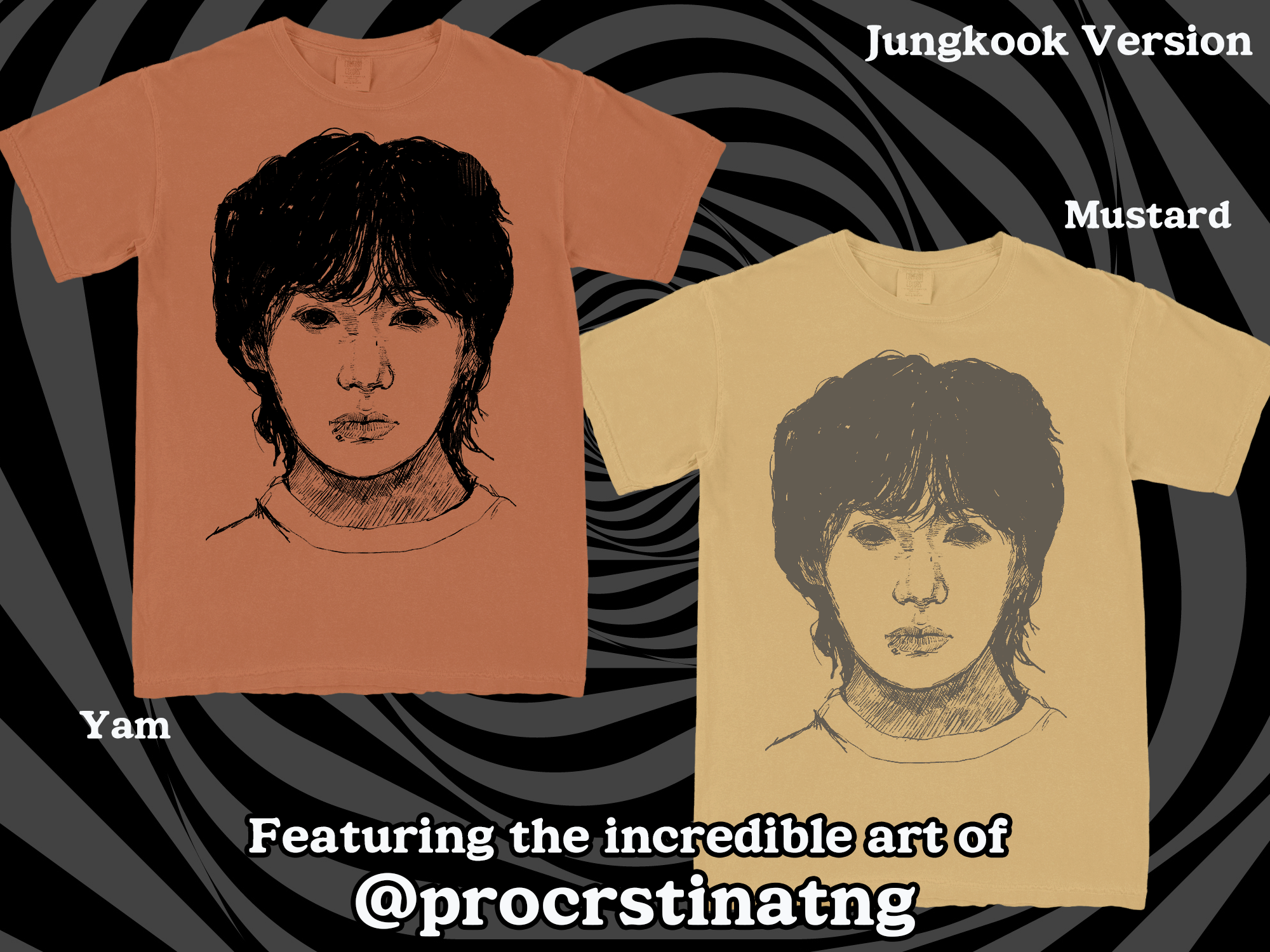 Junji ito Inspired BTS Shirts