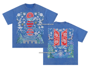 Blue Mother of Pearl Arirang T-Shirts