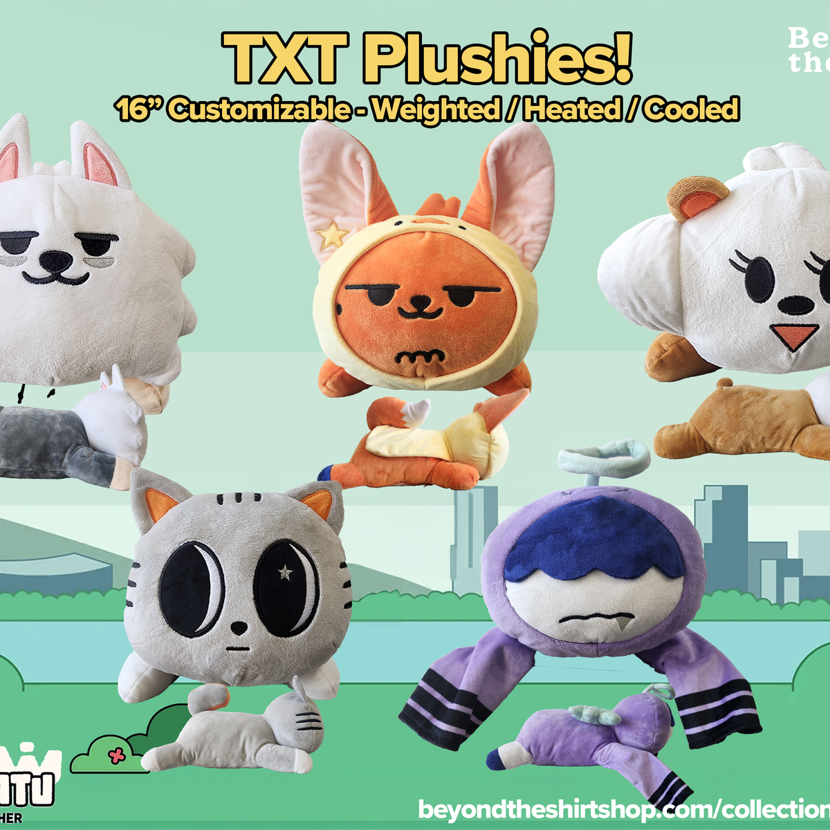 TXT Ppulbatu Plushie Big Version – Beyond The Shirt