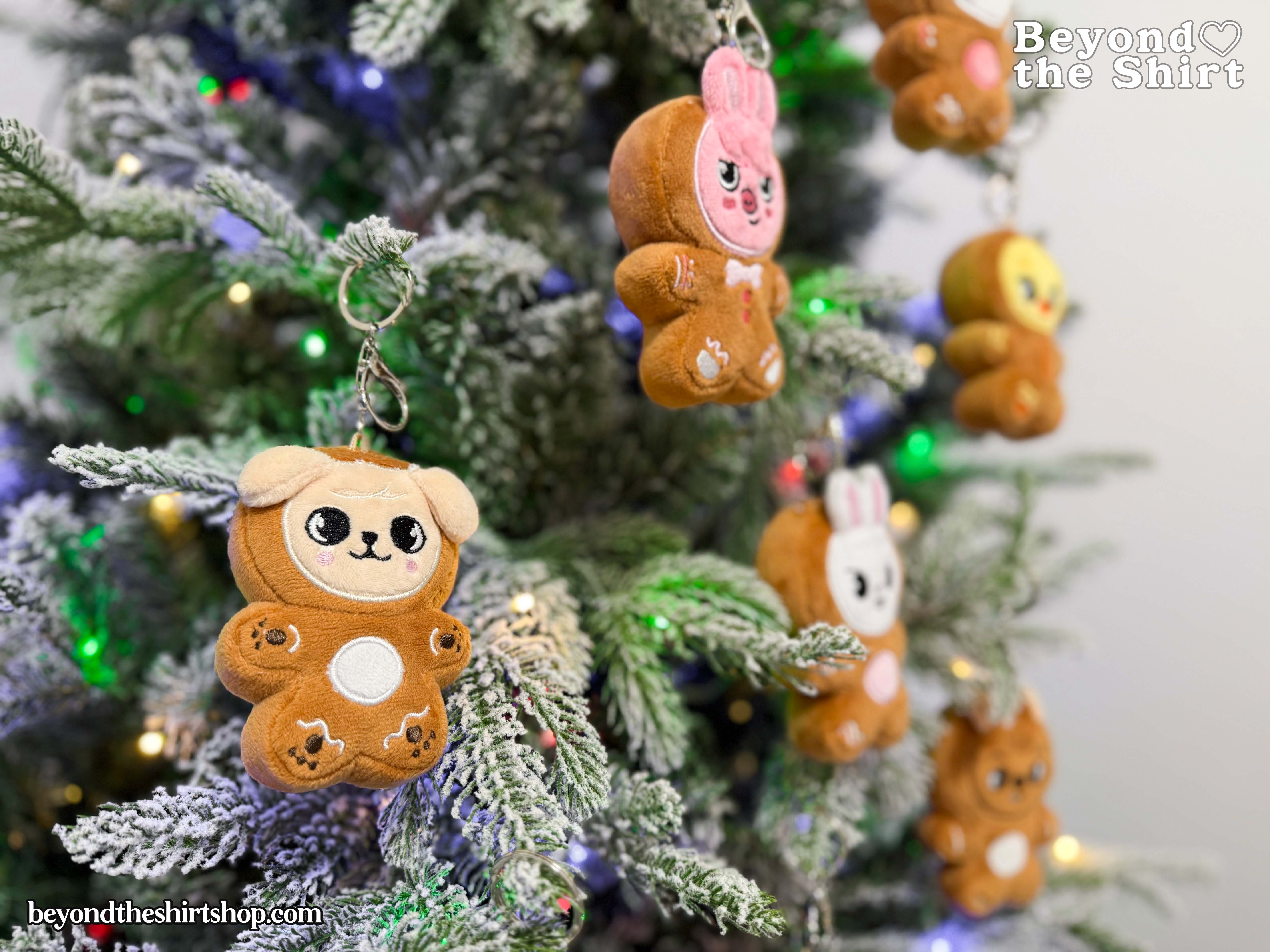 SKZOO Gingerbread Plush Keychain Ornament