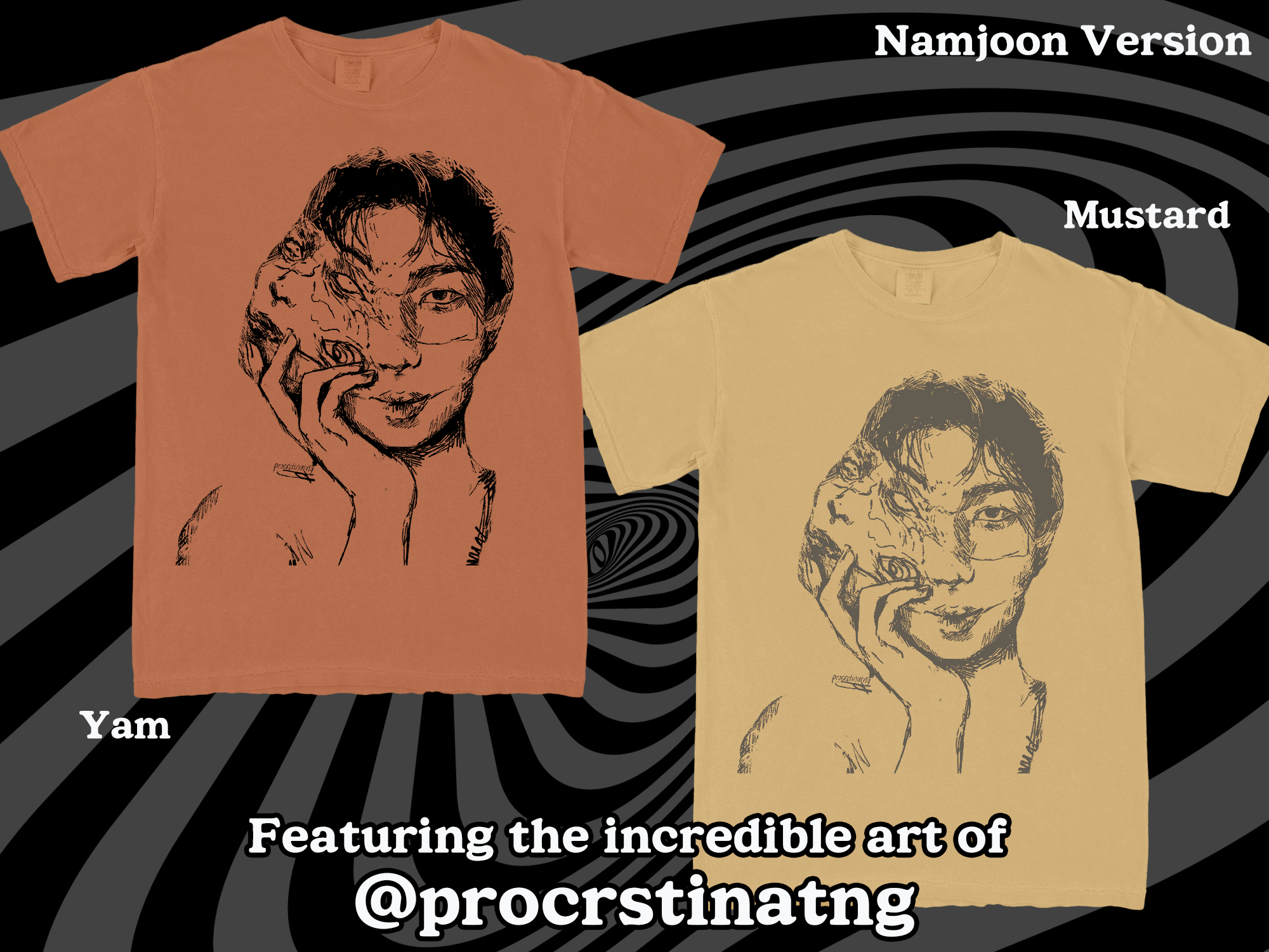 Junji ito Inspired BTS Shirts