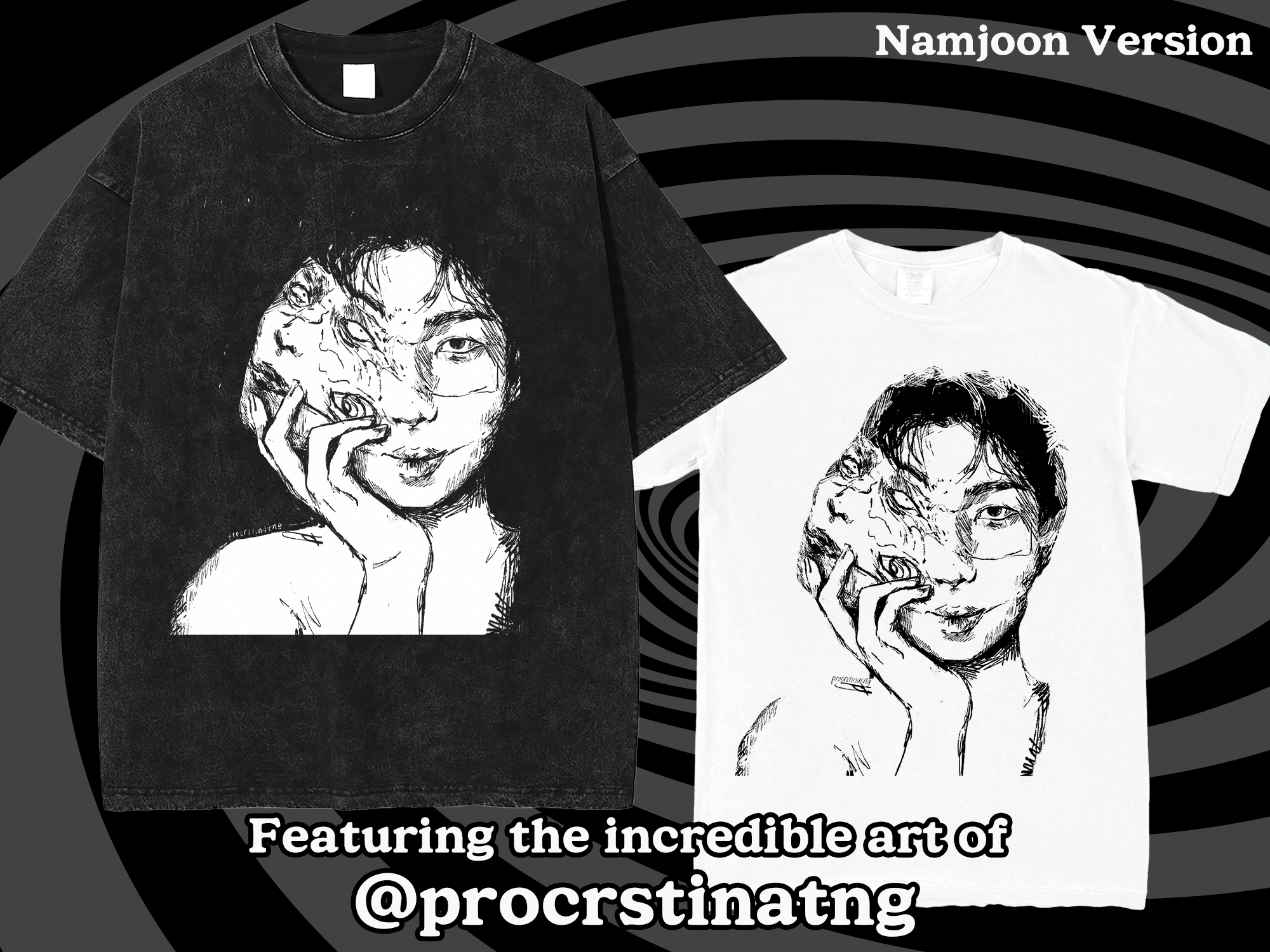 Junji ito Inspired BTS Shirts