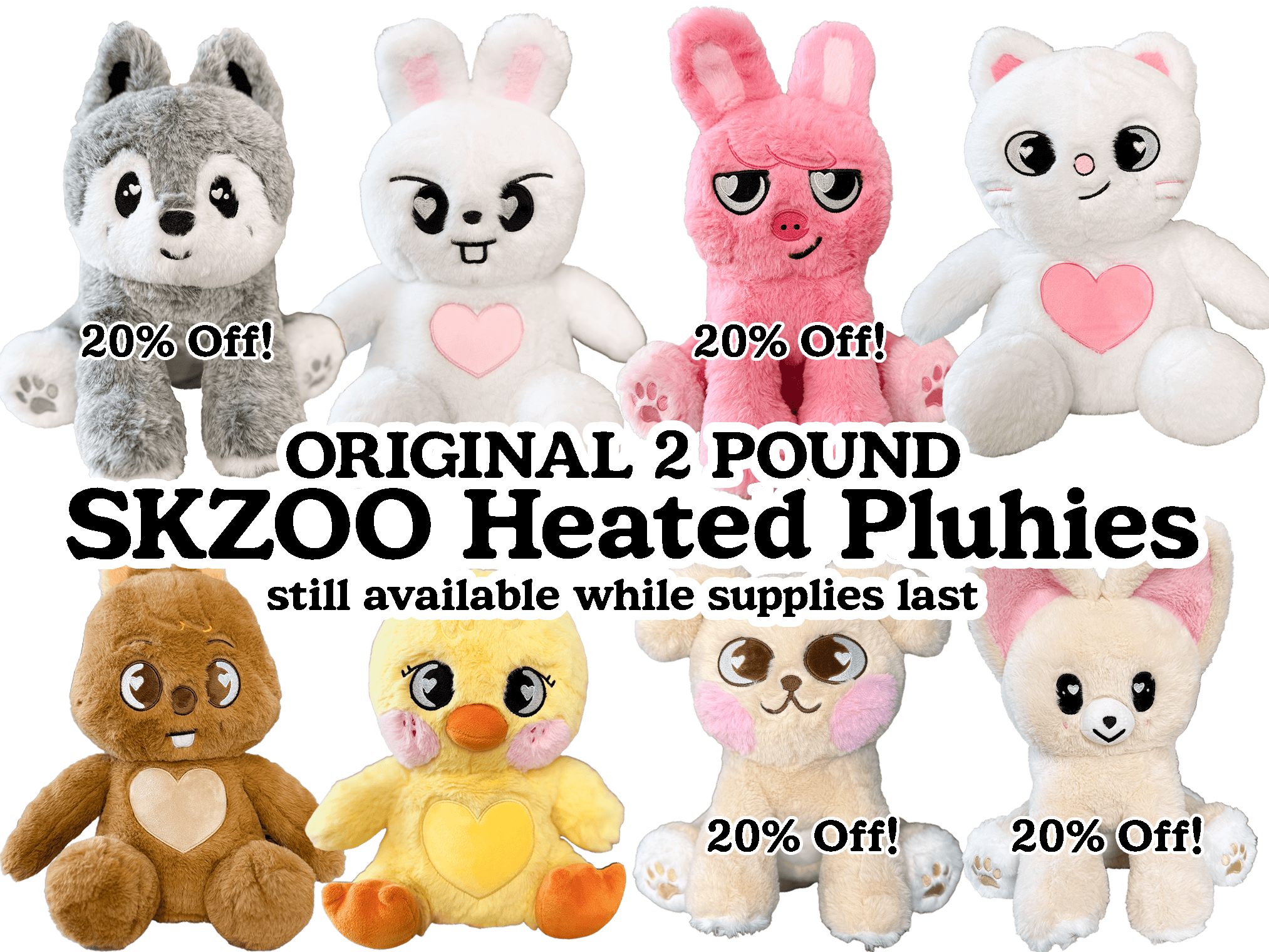 3 Pound Heated SKZOO 2.0 (Pre-Order ETA October)